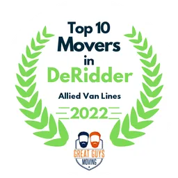 top 10 ranked movers in deridder 2022 allied van lines image