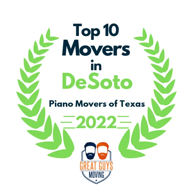 Top 10 Movers in Mansfield, TX 2022 award