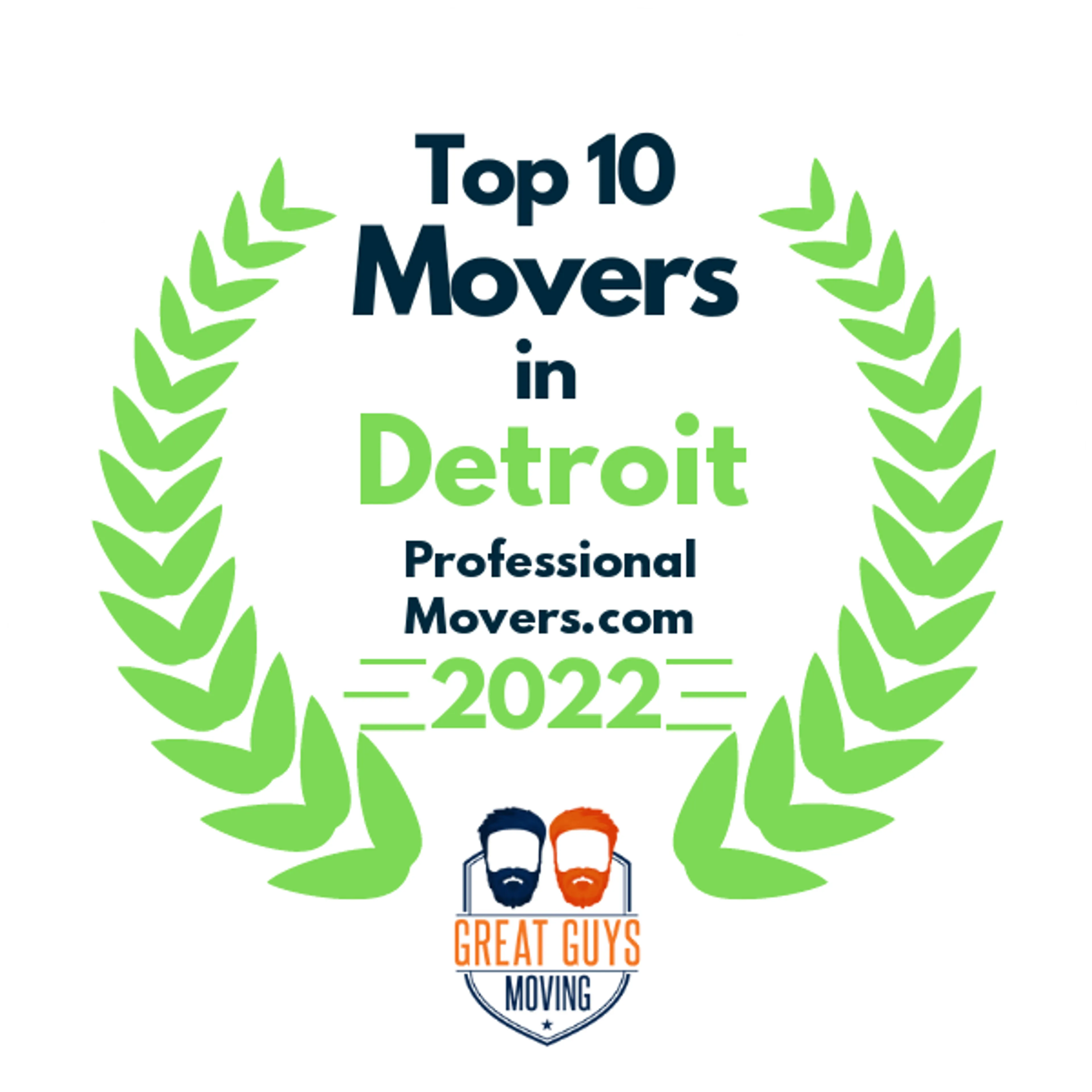 Top 10 Movers in Dearborn, MI 2022 award