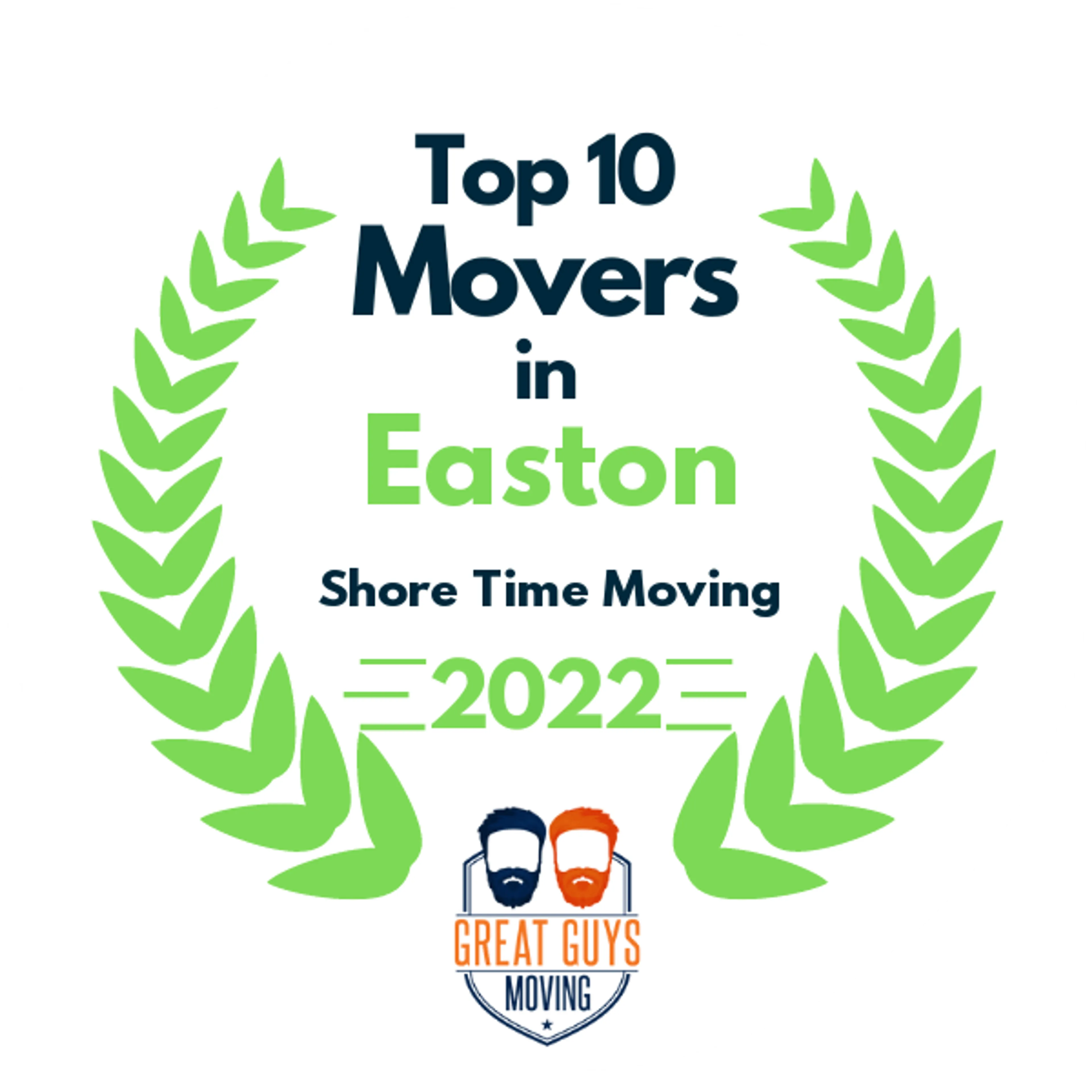 Top 10 Movers in Annapolis, MD 2022 award
