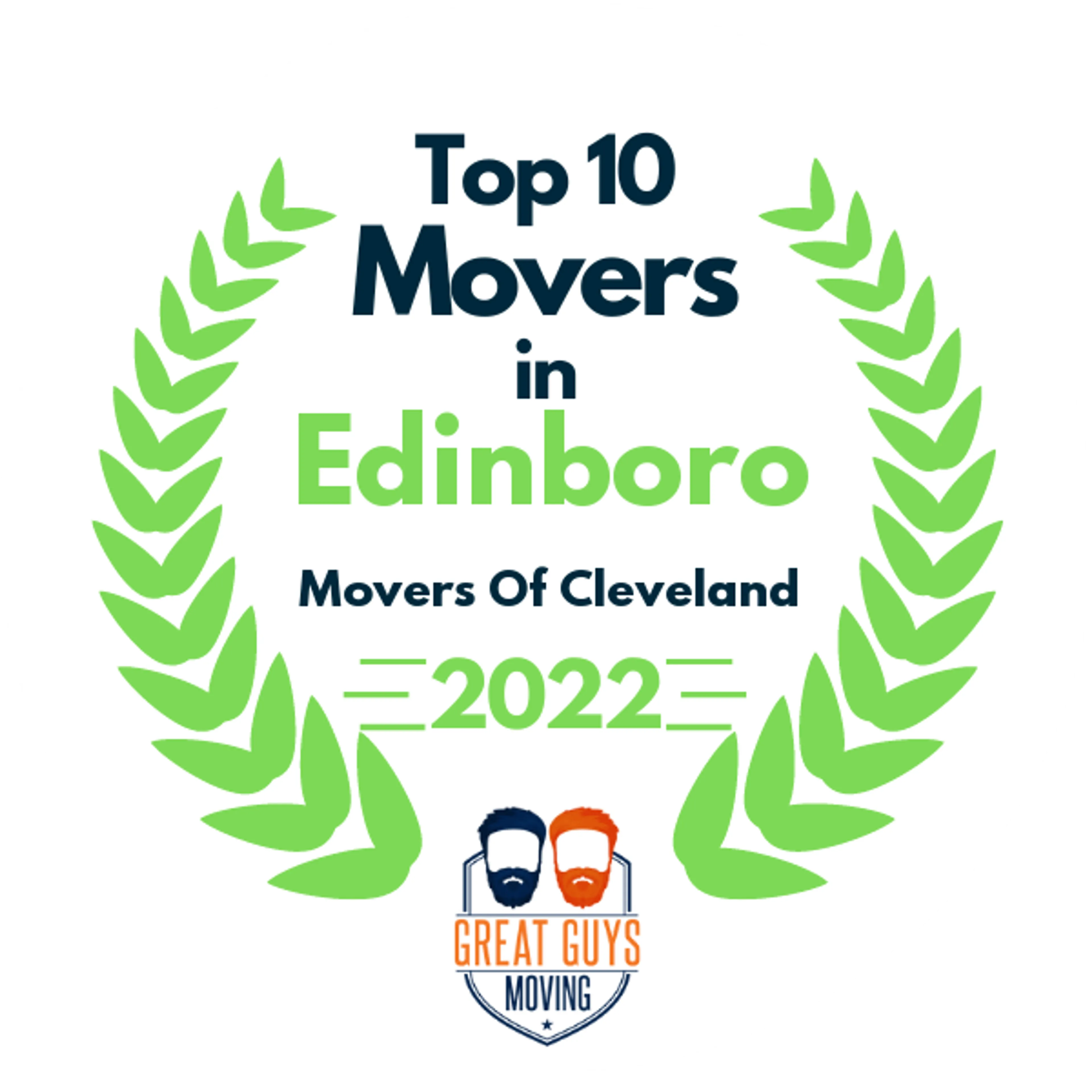 Top 10 Movers in Cleveland, OH 2022 award
