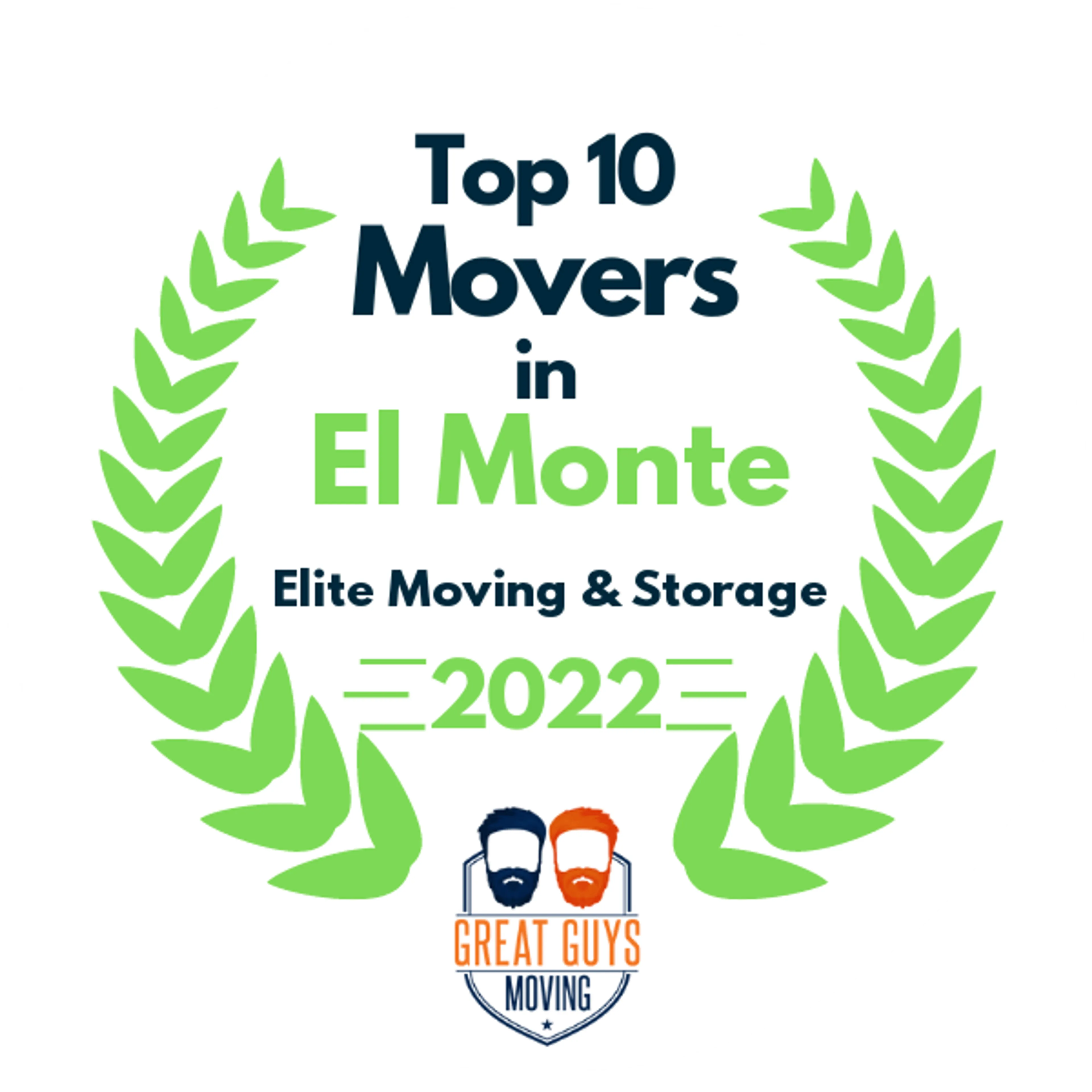 Top 10 Movers in Los Angeles, CA 2022 award