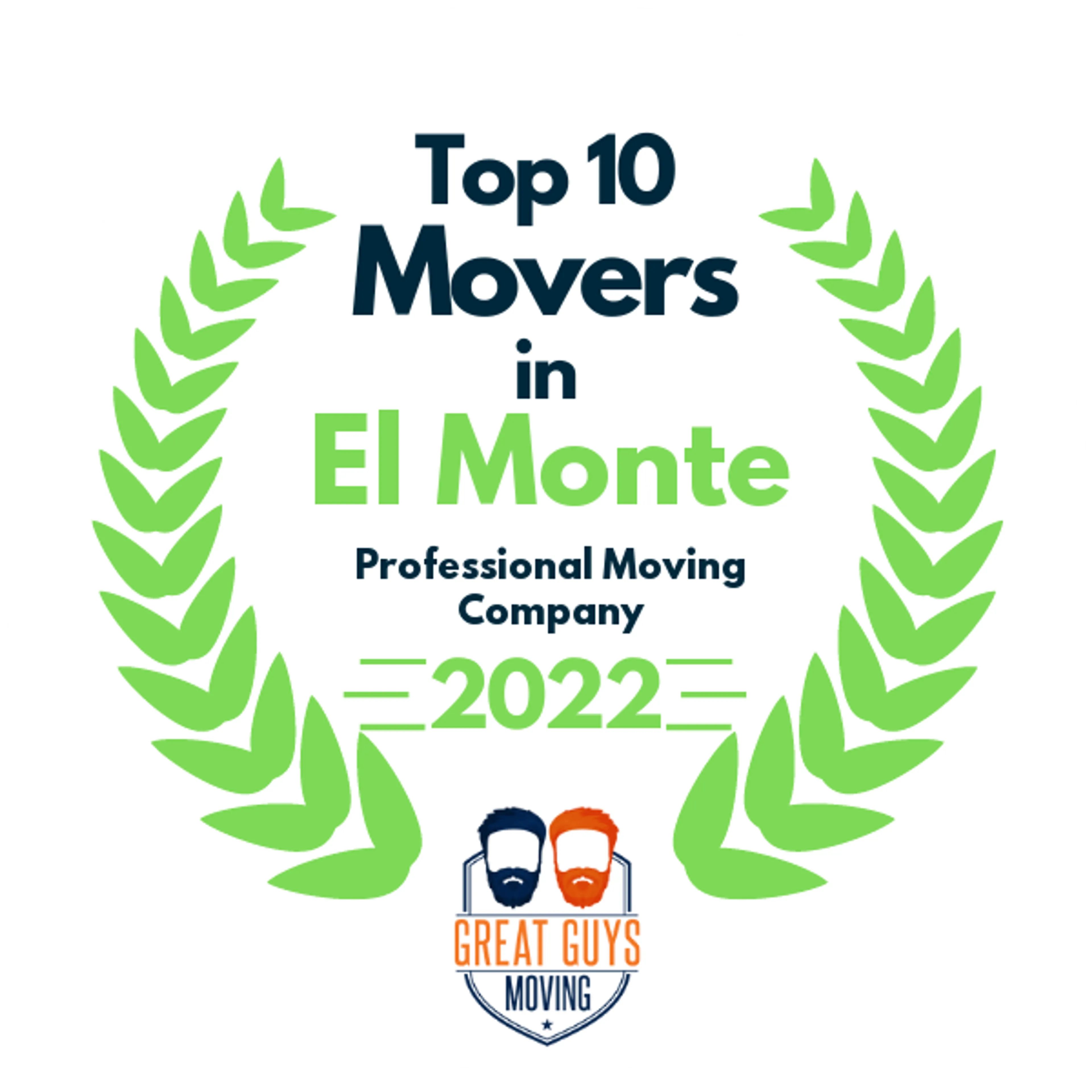 Top 10 Movers in Los Angeles, CA 2022 award