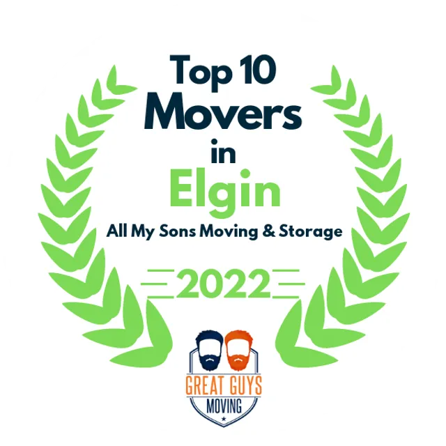 Top 10 Movers in Chicago, IL 2022 award