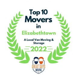 top 10 ranked movers in elizabethtown 2022 a local van moving storage image