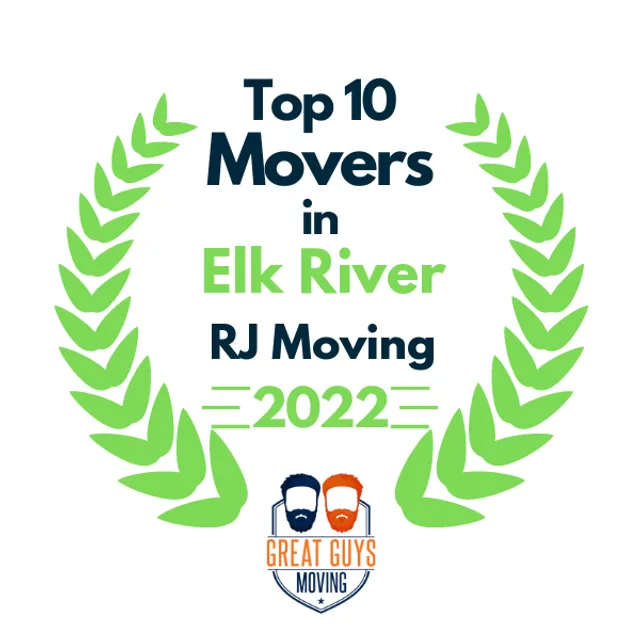 Top 10 Movers in St. Paul, MN 2022 award