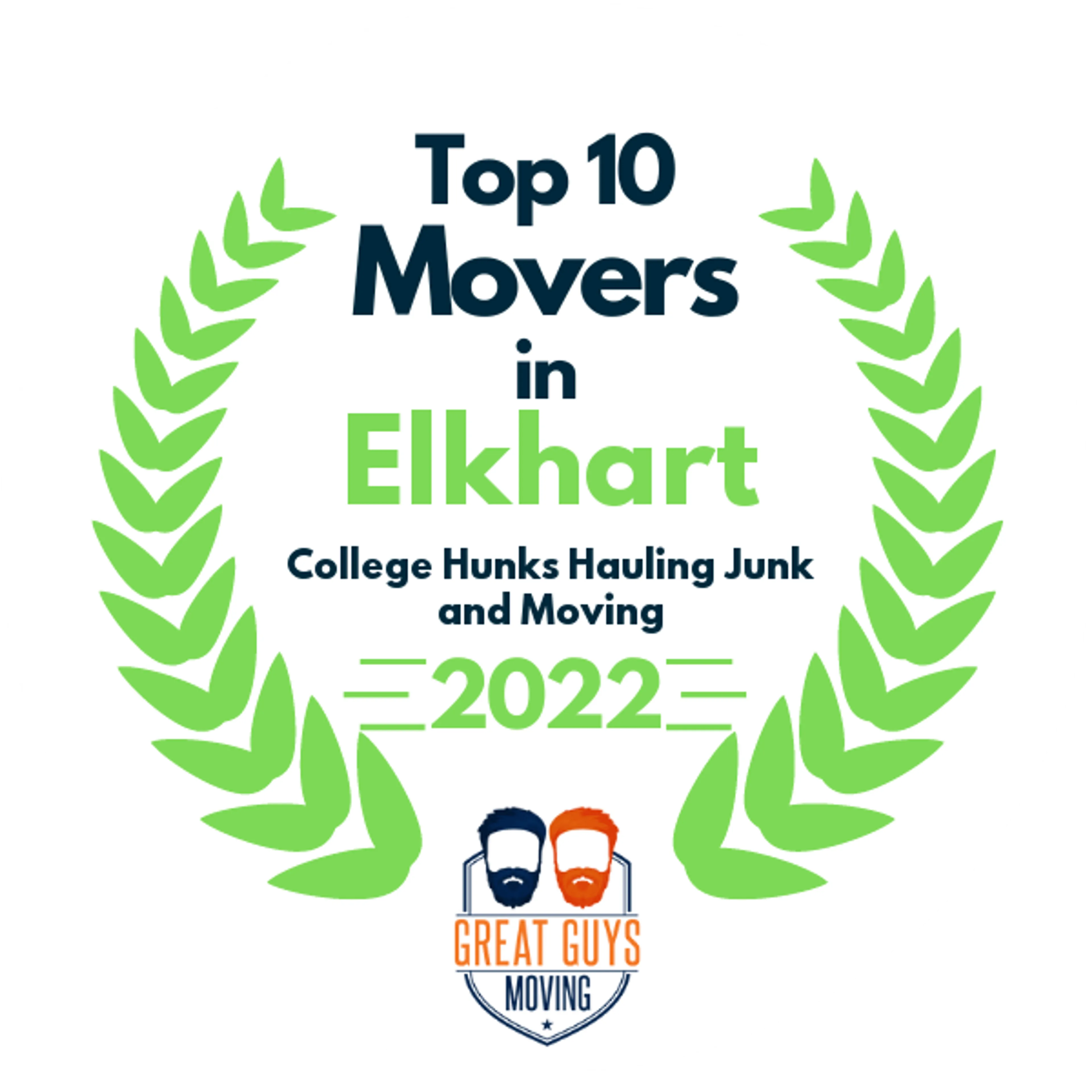 Top 10 Movers in South Bend, IN 2022 award