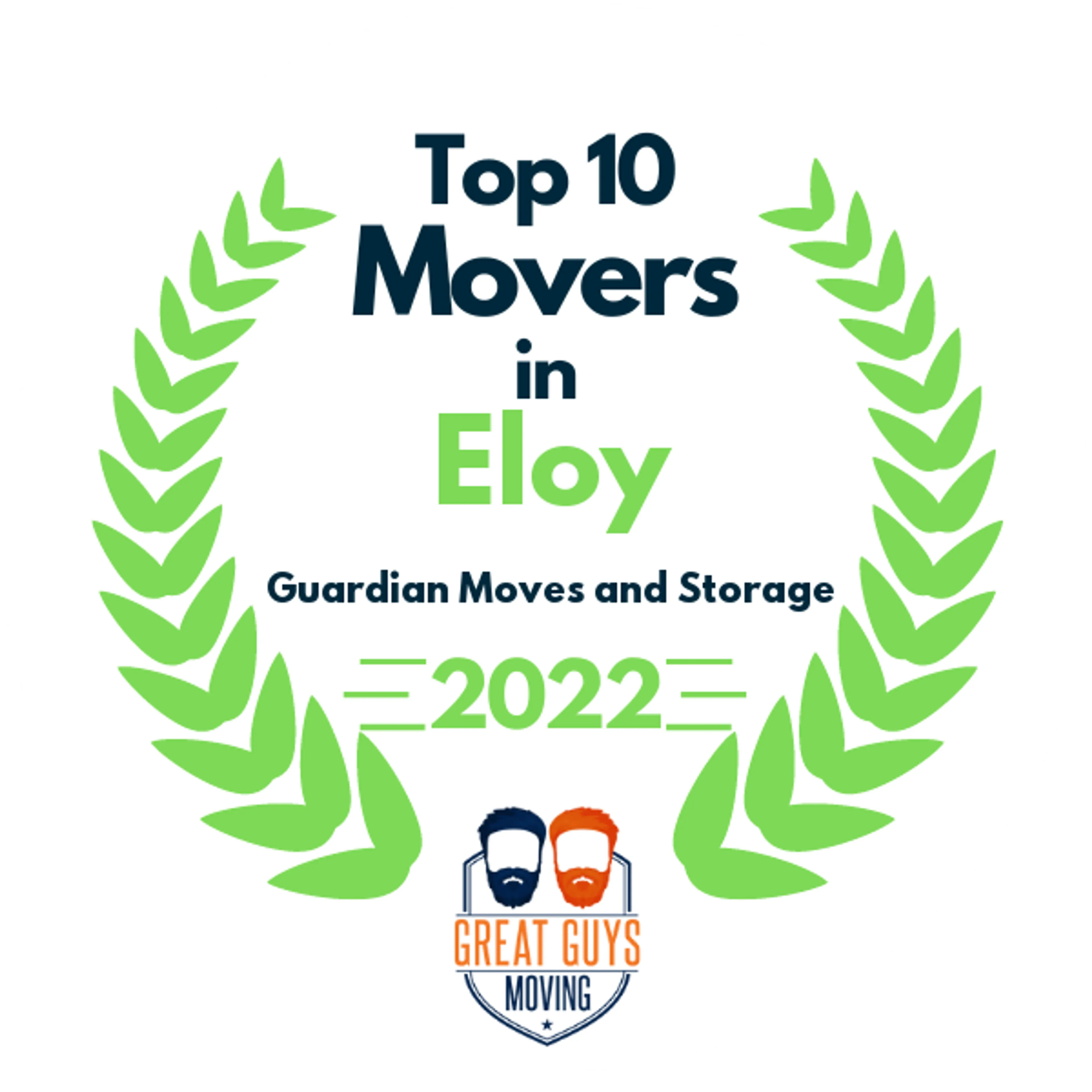Top 10 Movers in Mesa, AZ 2022 award