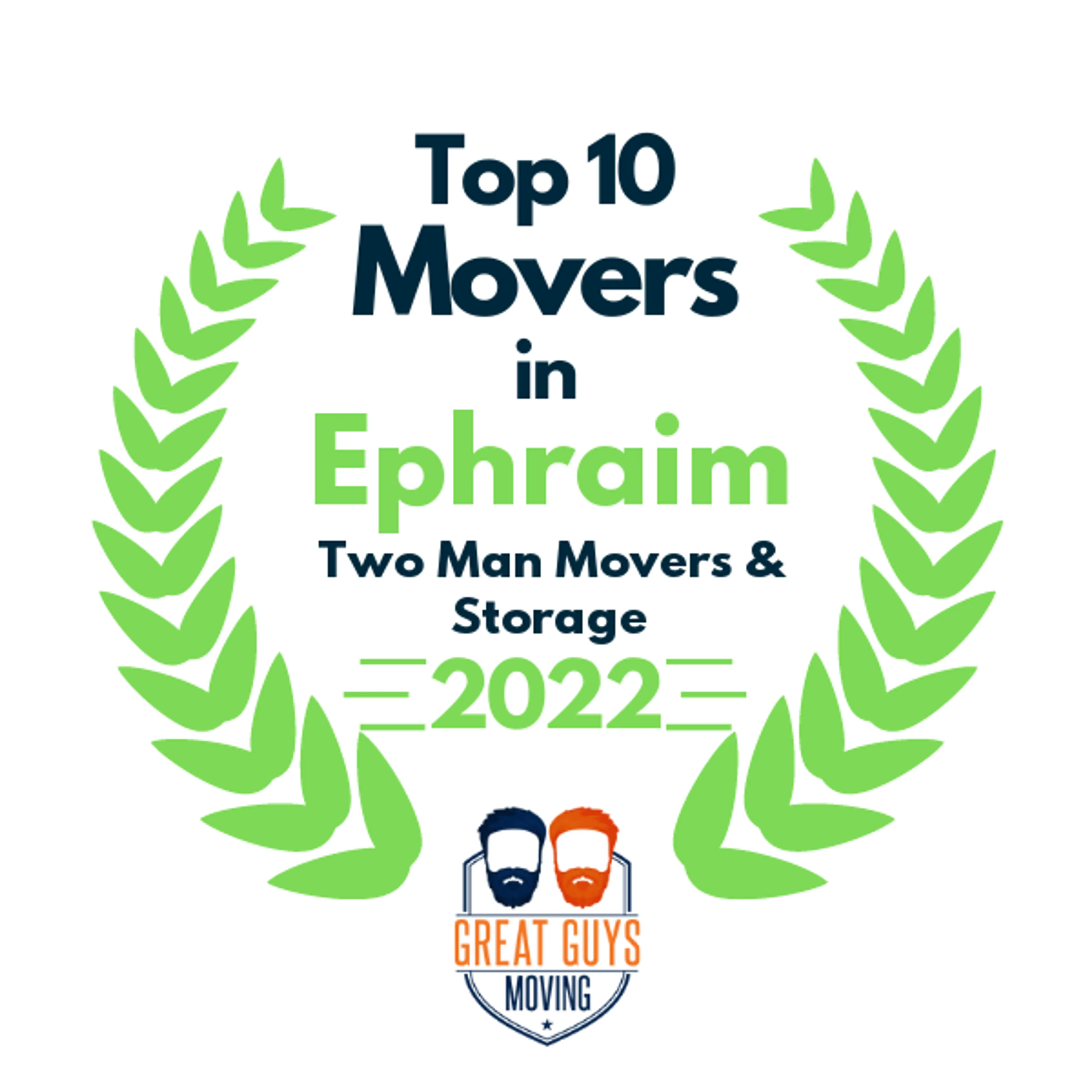 Top 10 Movers in Spanish Fork, UT 2022 award