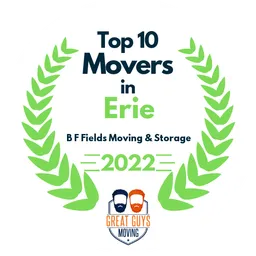 top 10 ranked movers in erie 2022 b f fields moving storage image