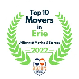 top 10 ranked movers in erie 2022 jh bennett moving storage image