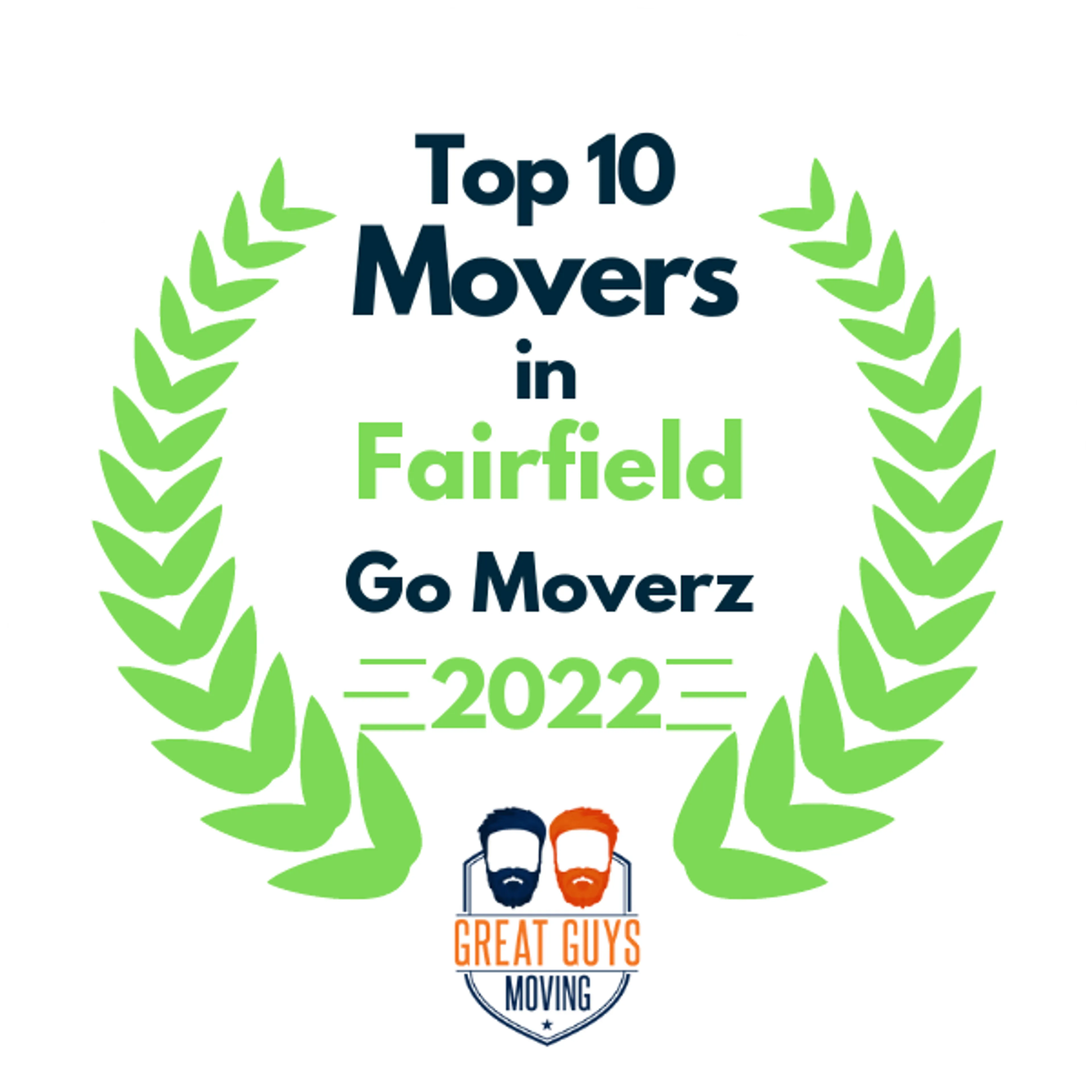 Top 10 Movers in Sacramento, CA 2022 award