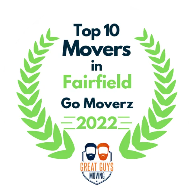 Top 10 Movers in Sacramento, CA 2022 award