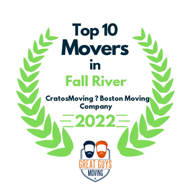 Top 10 Movers in Boston, MA 2022 award