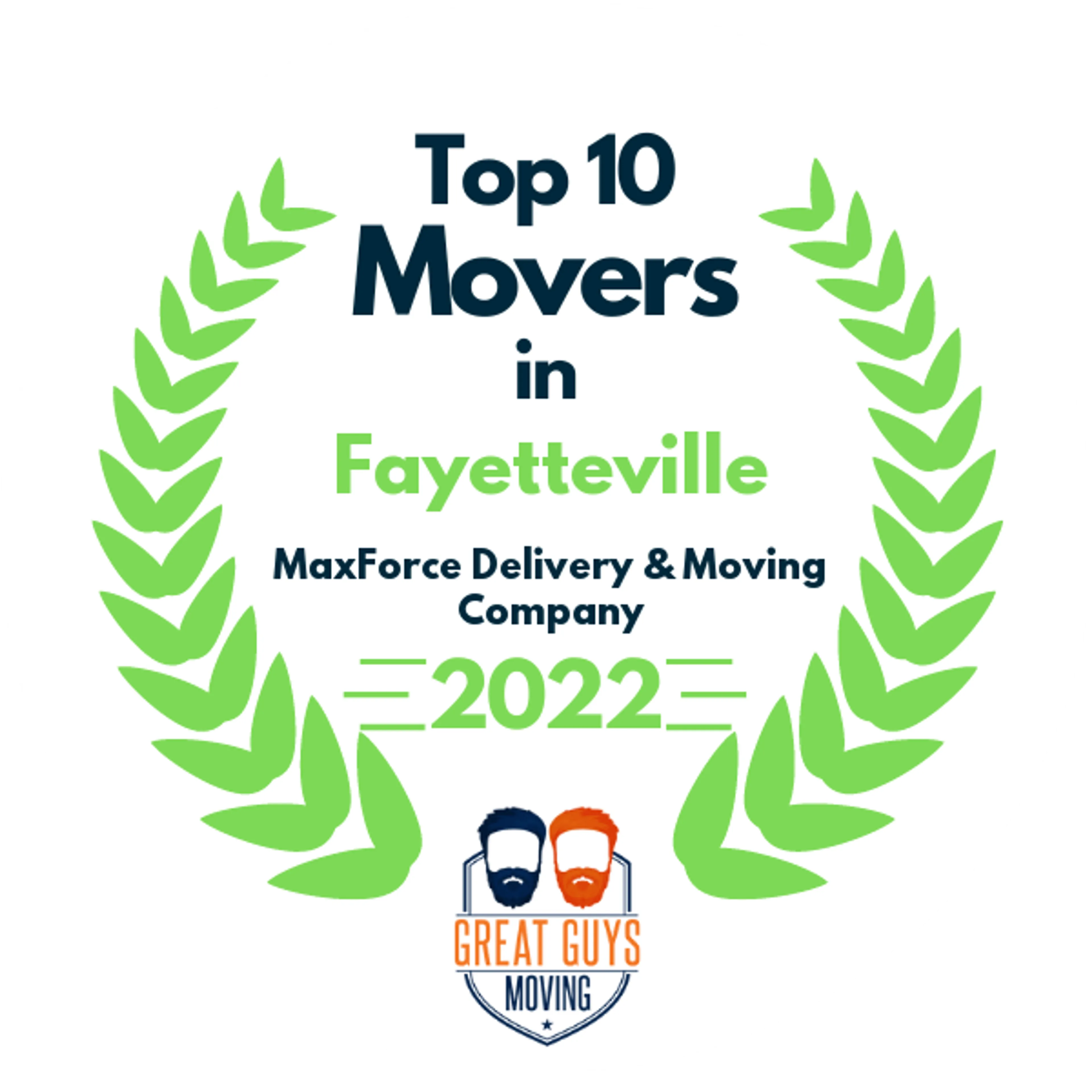 Top 10 Movers in Fort Smith, AR 2022 award