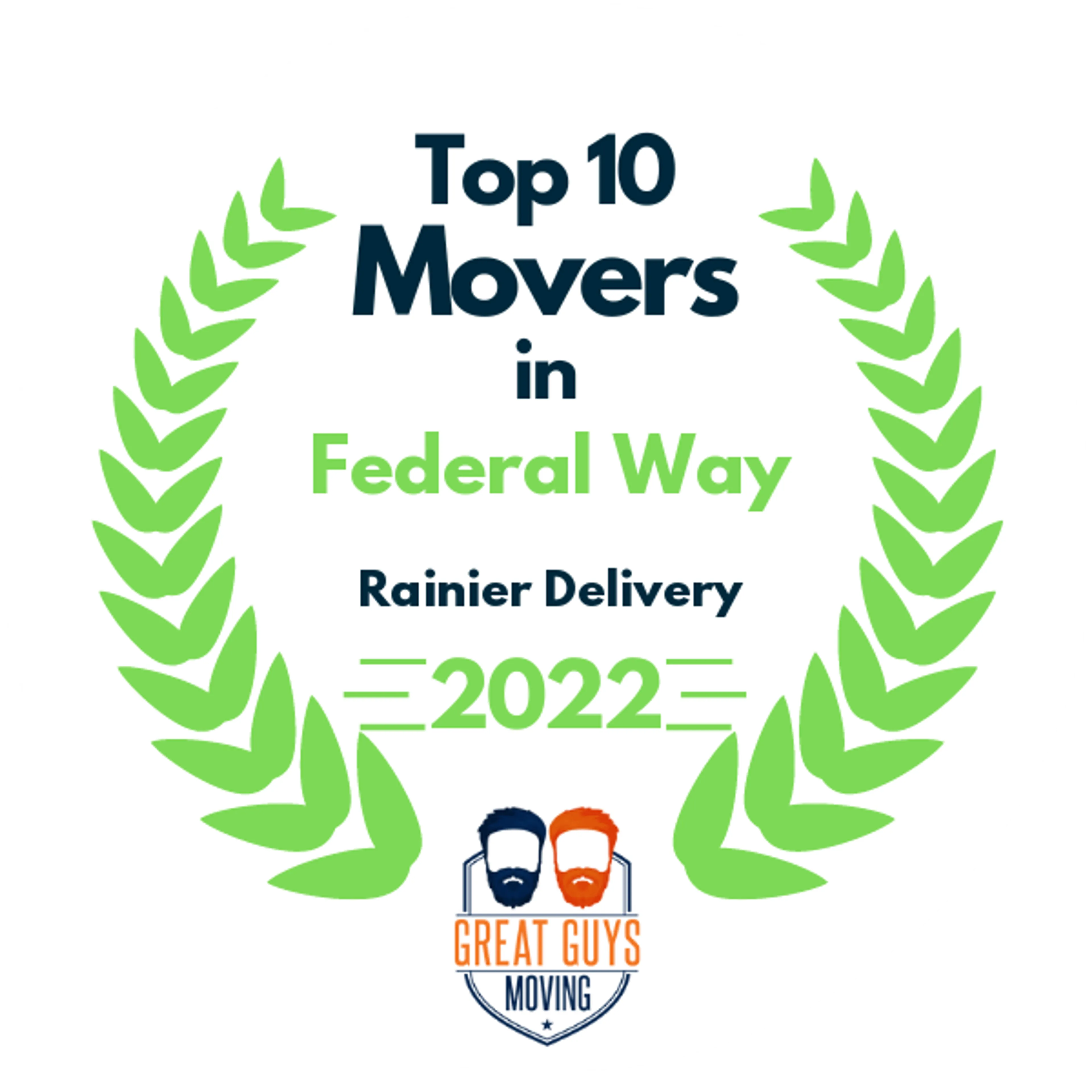 Top 10 Movers in Tacoma, WA 2022 award