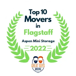 top 10 ranked movers in flagstaff 2022 aspen mini storage image