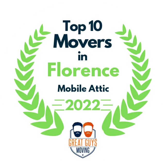 Top 10 Movers in Decatur, AL 2022 award