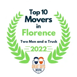 top 10 ranked movers in florence 2022 two men and a truck image