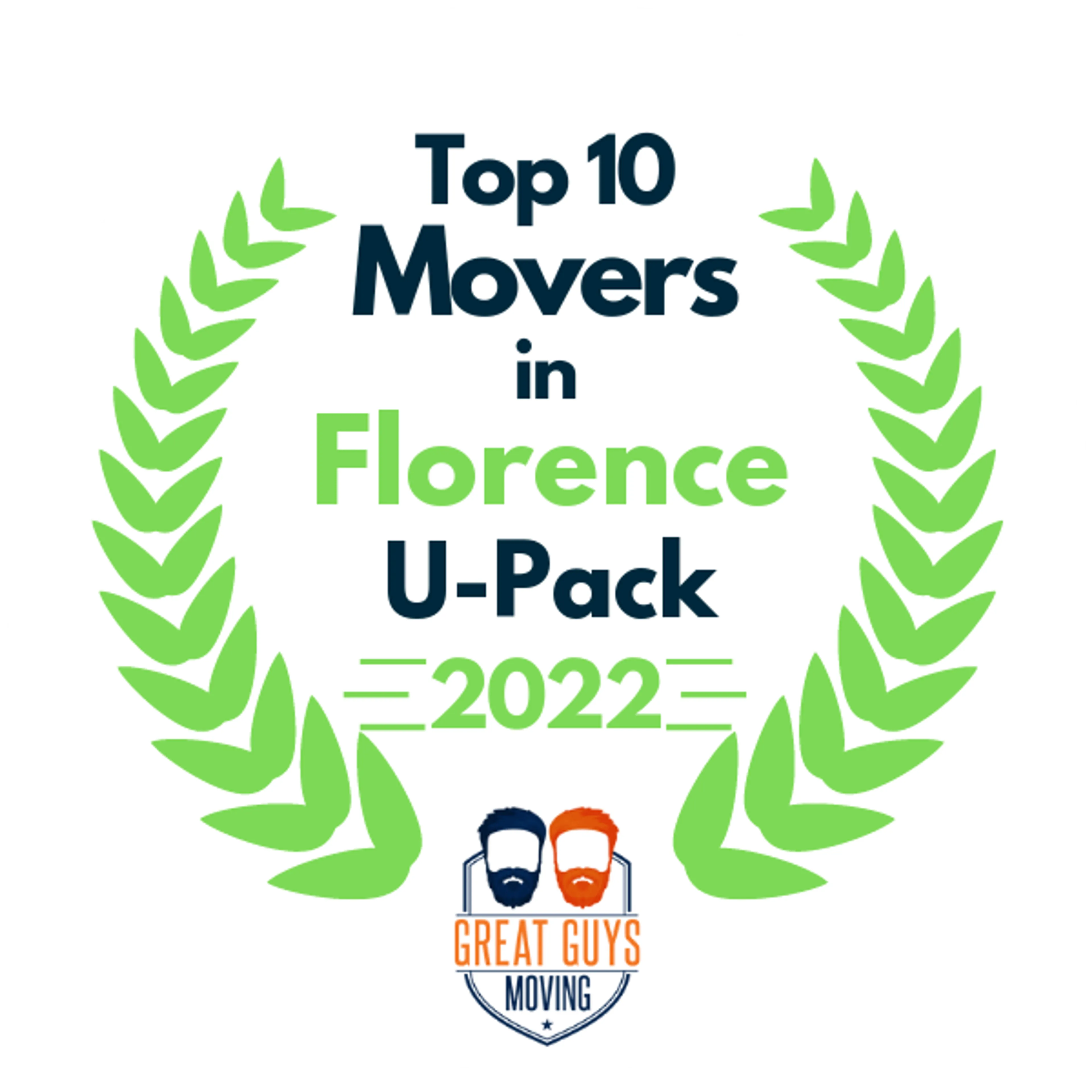 Top 10 Movers in Huntsville, AL 2022 award