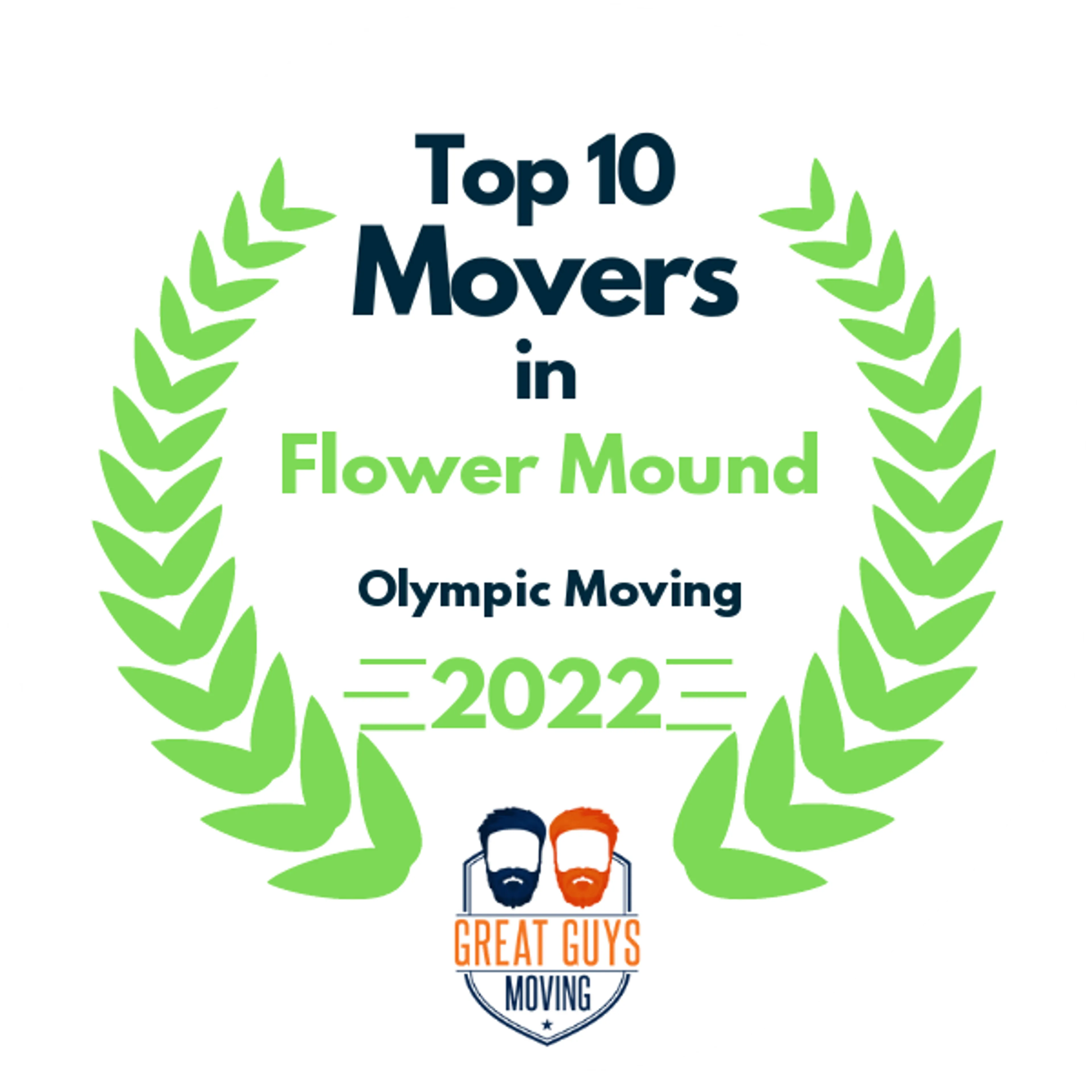 Top 10 Movers in Dallas, TX 2022 award