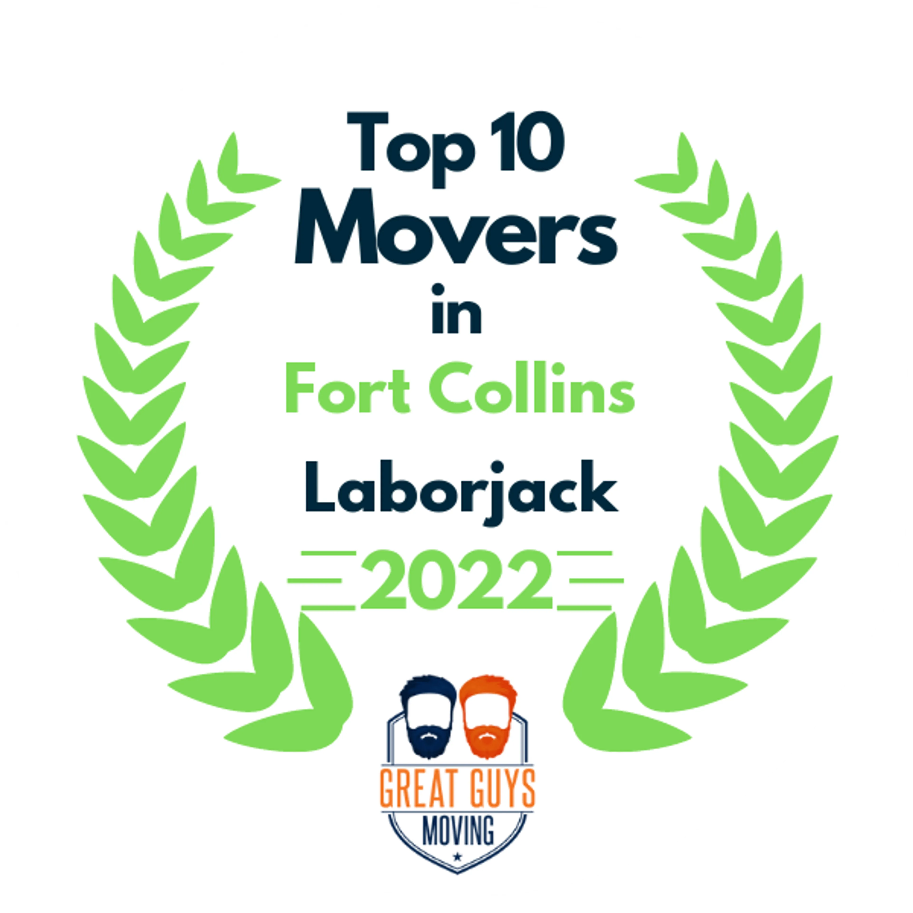 Top 10 Movers in Fort Collins, CO 2022 award