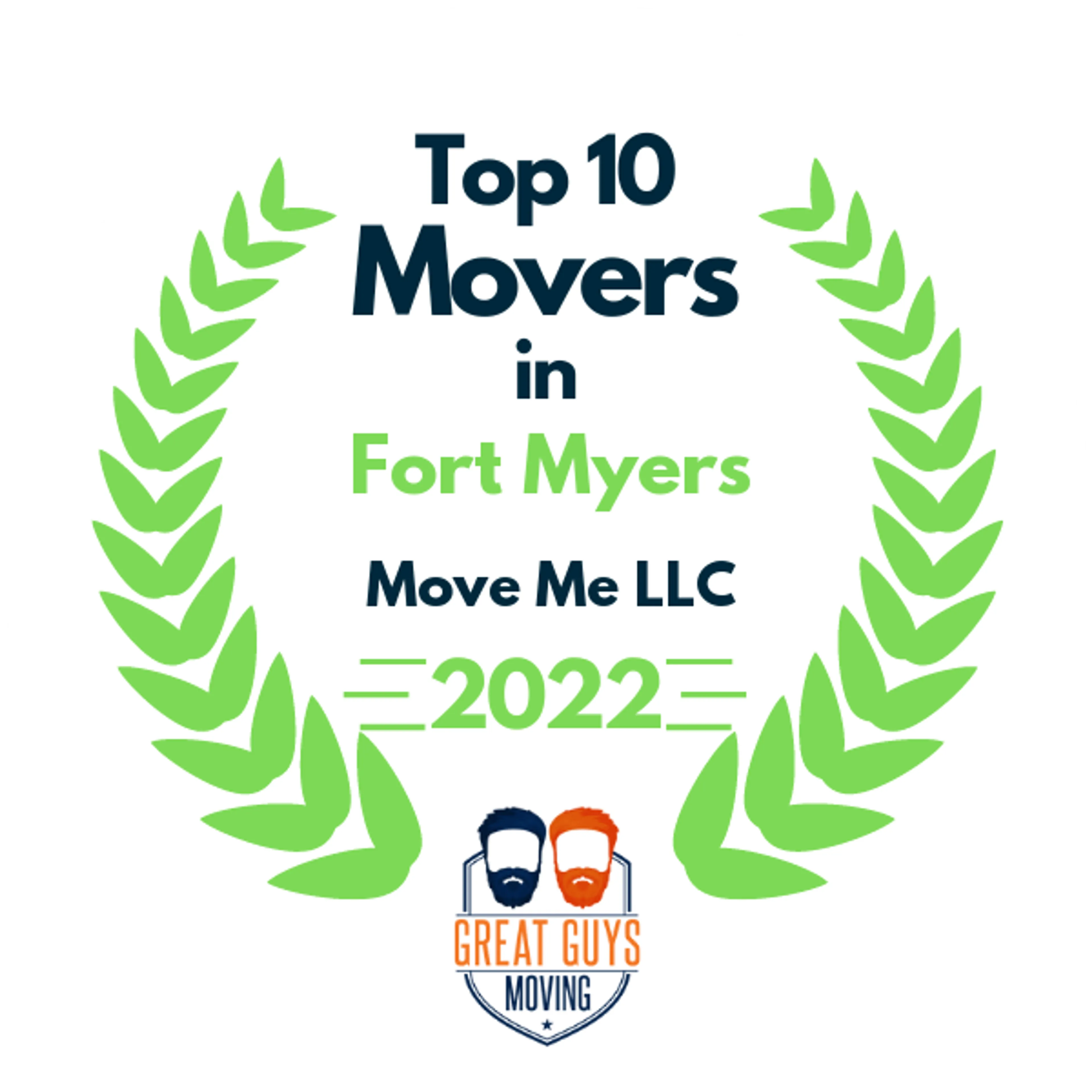 Top 10 Movers in Fort Myers, FL 2022 award