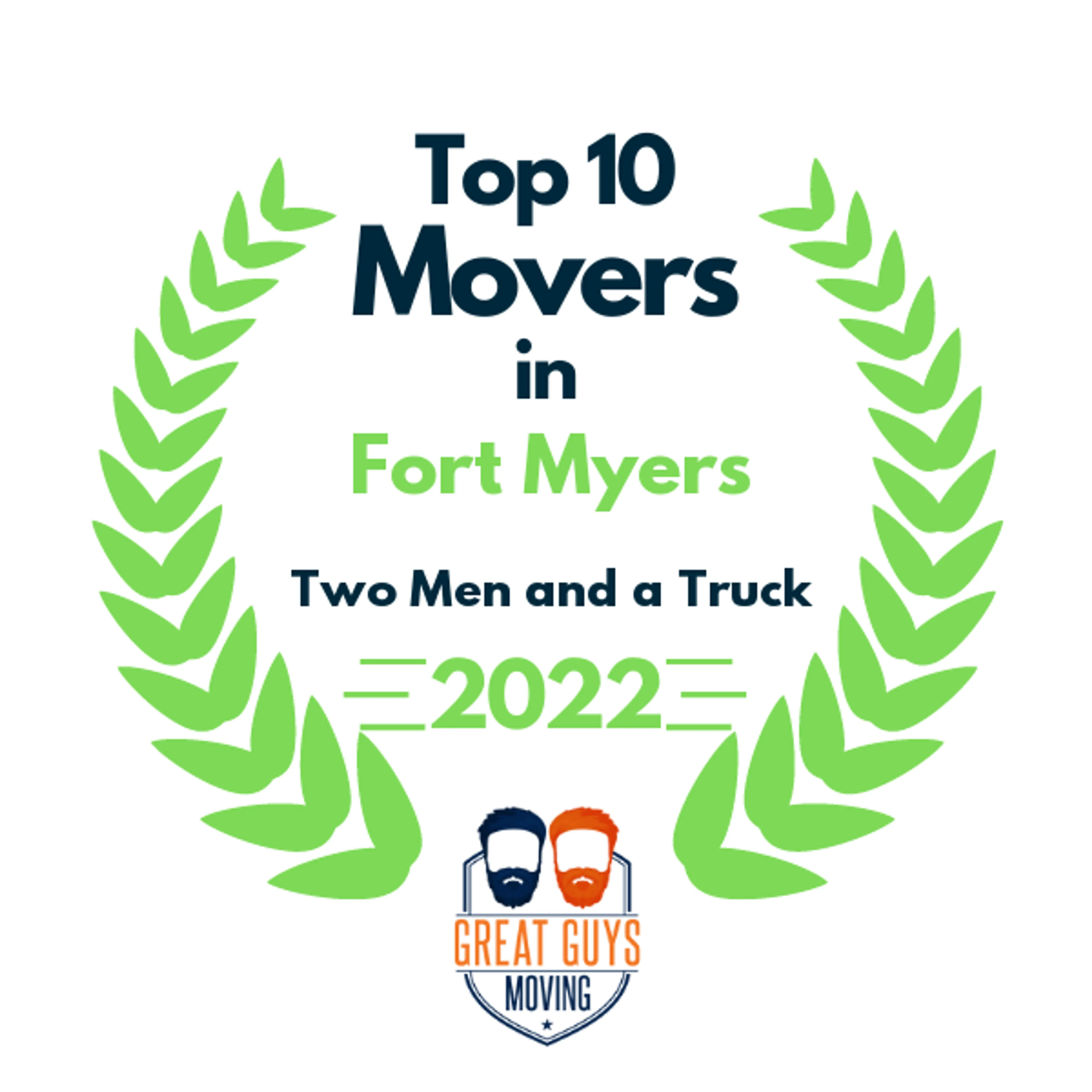 Top 10 Movers in Cape Coral, FL 2022 award