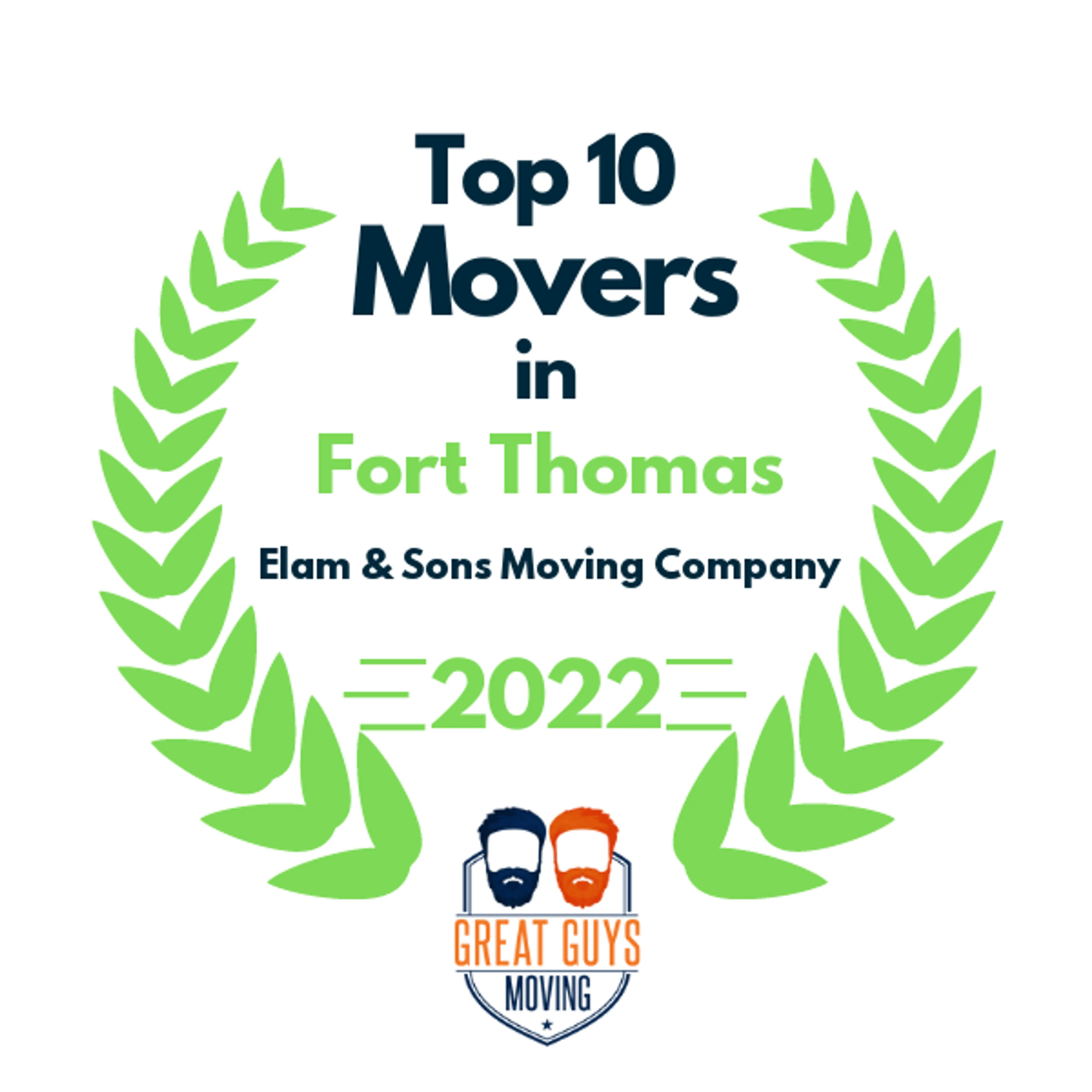 Top 10 Movers in Cincinnati, OH 2022 award