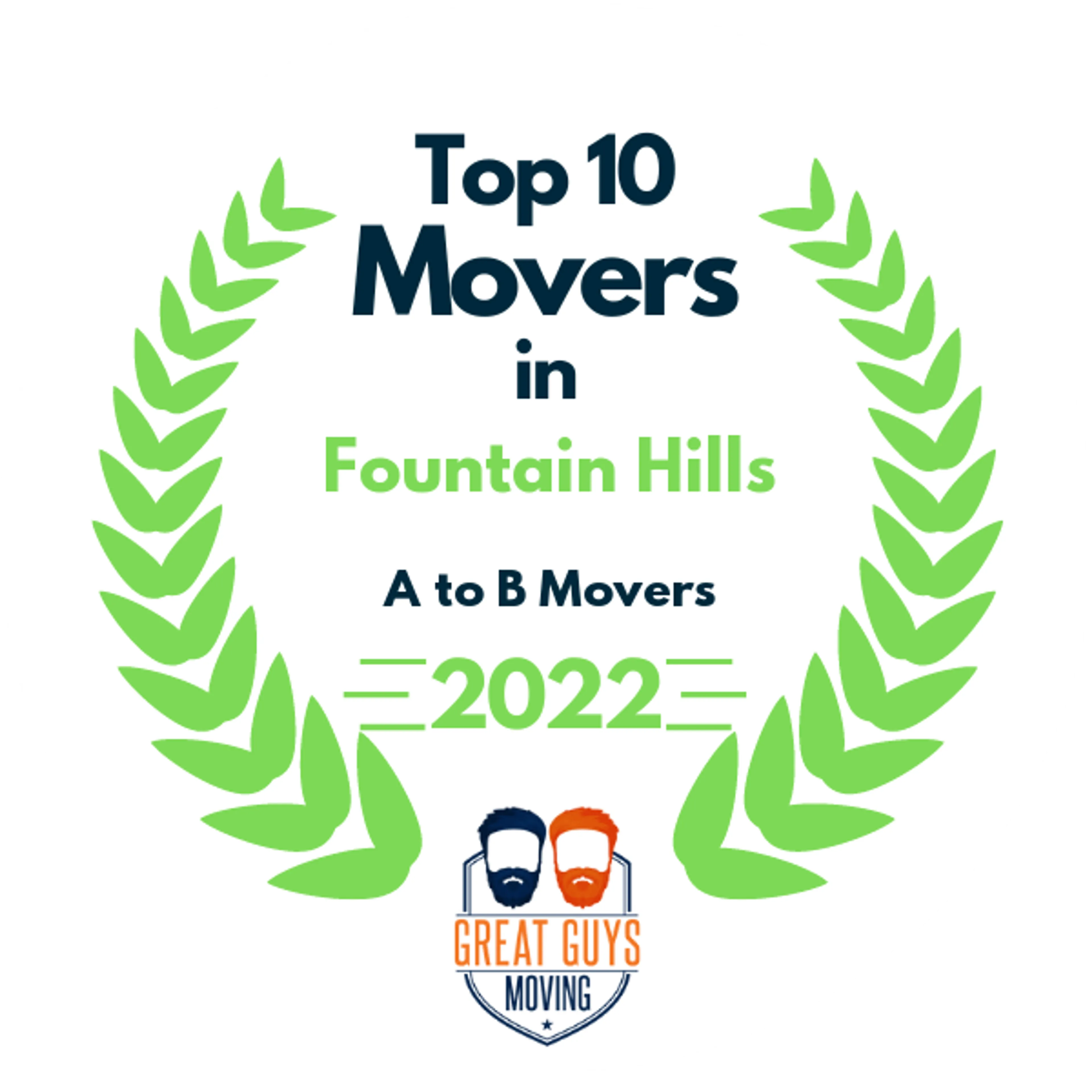 Top 10 Movers in Phoenix, AZ 2022 award