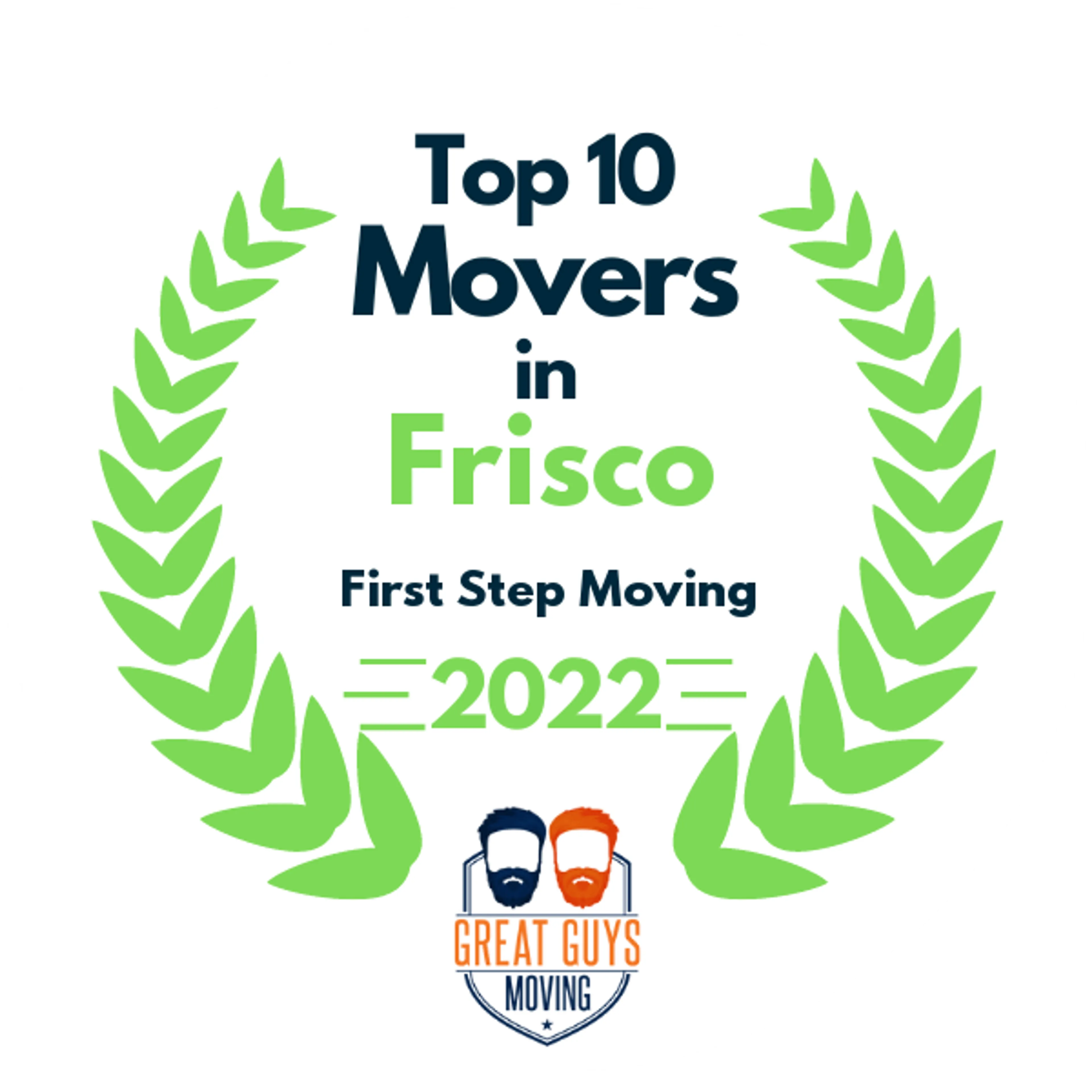 Top 10 Movers in Plano, TX 2022 award