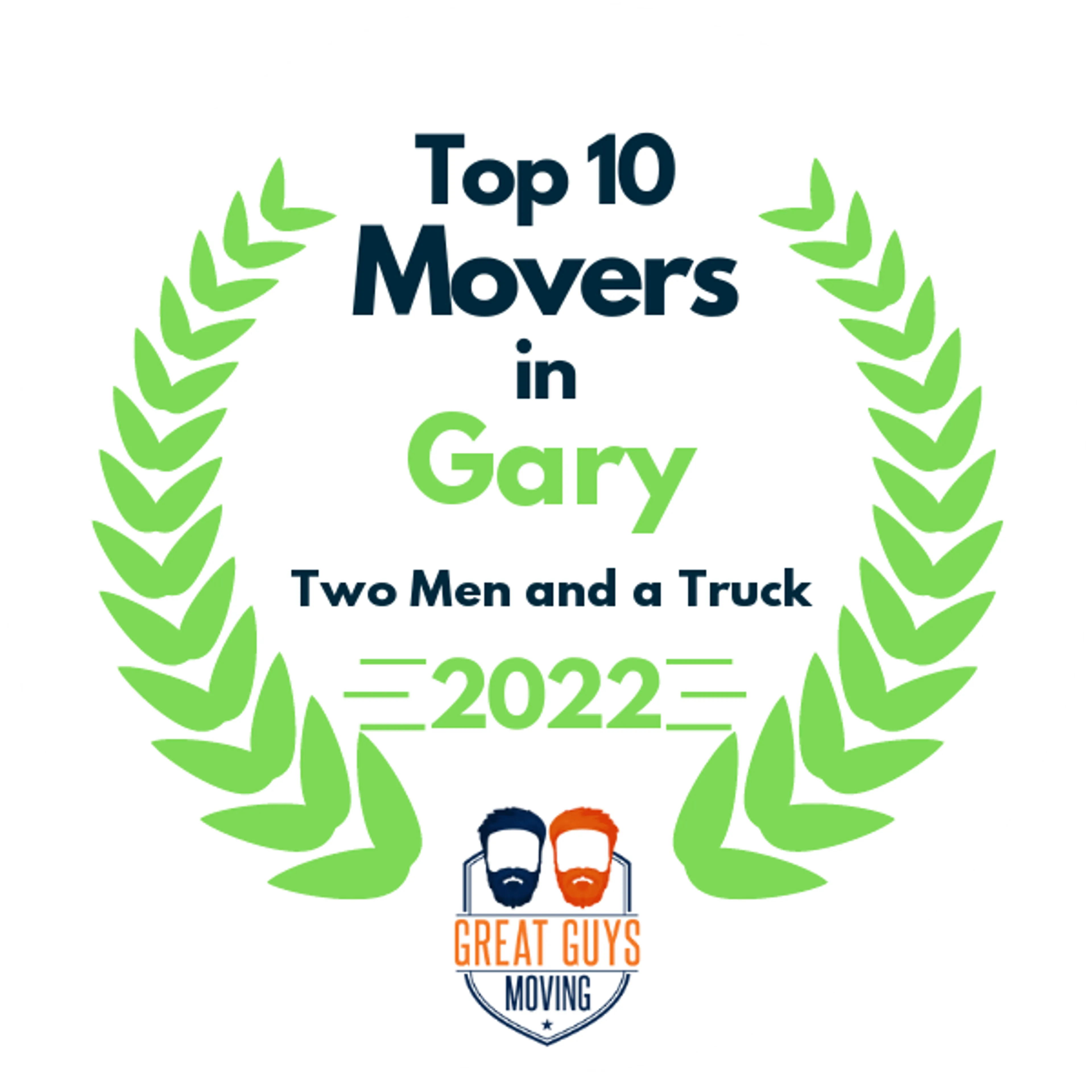 Top 10 Movers in Hammond, IN 2022 award