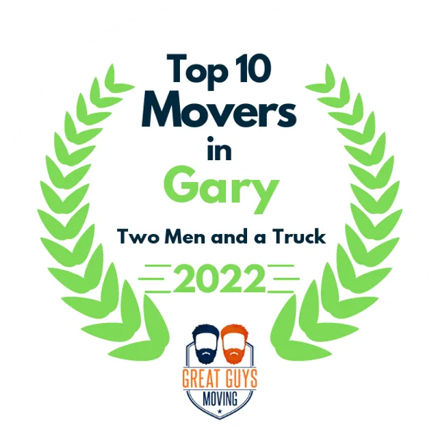 Top 10 Movers in Hammond, IN 2022 award