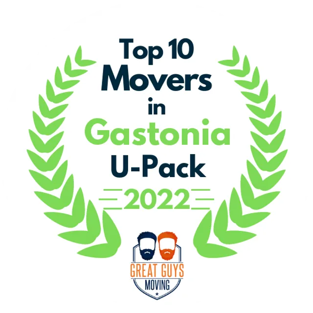 Top 10 Movers in Charlotte, NC 2022 award