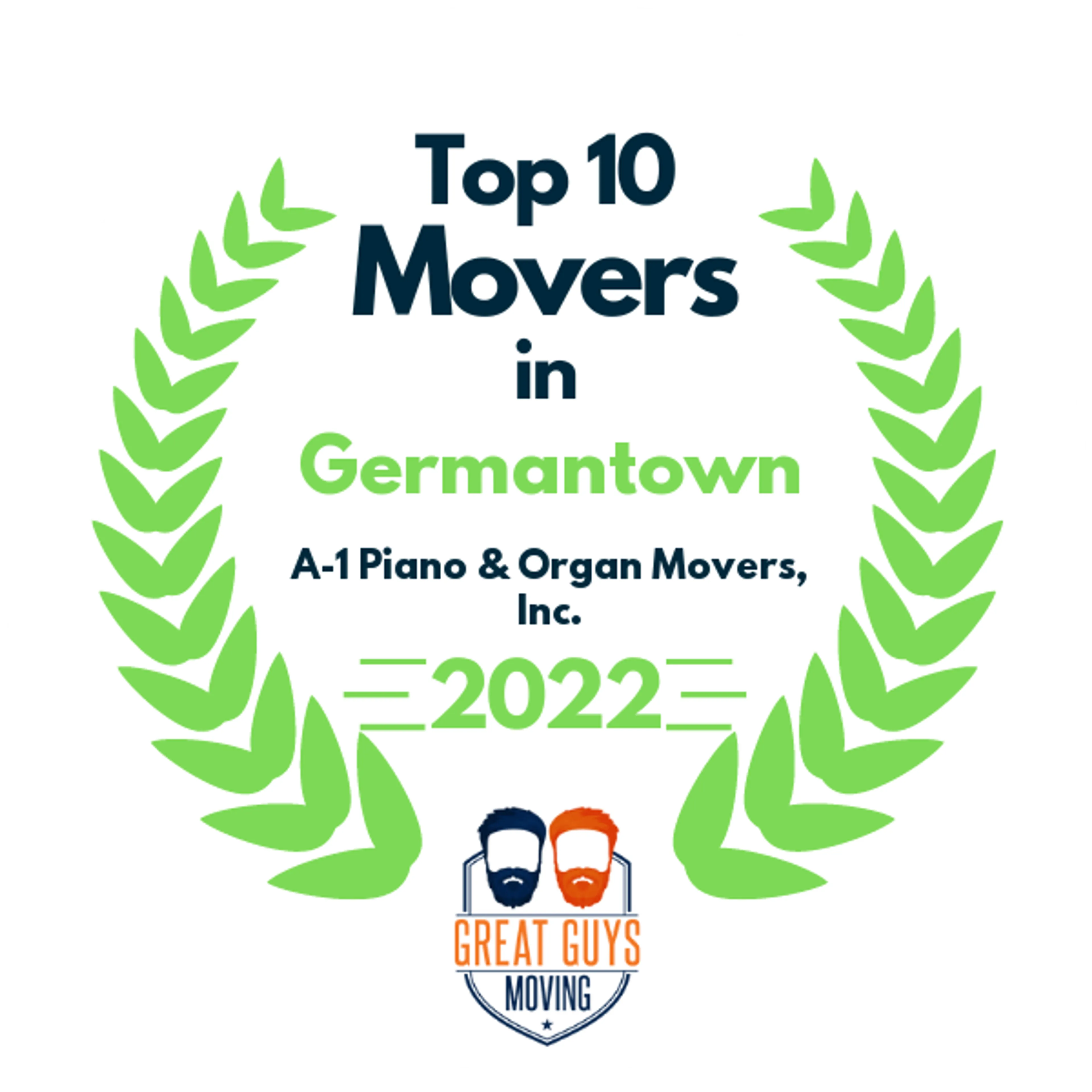 Top 10 Movers in Cincinnati, OH 2022 award