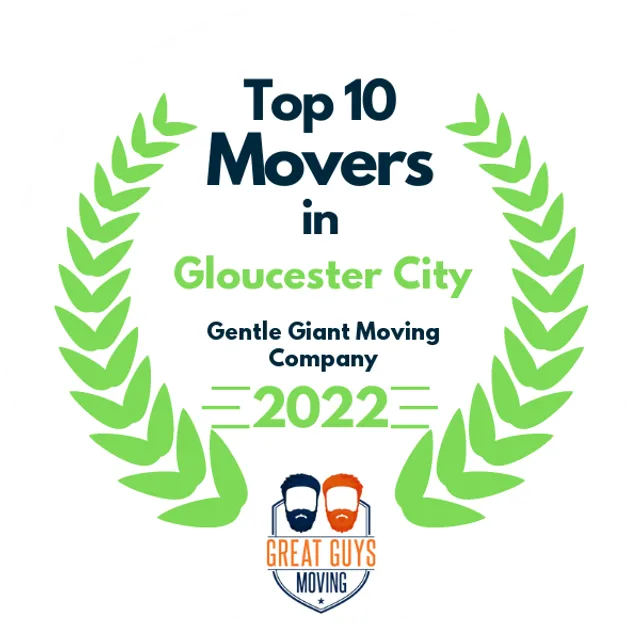 Top 10 Movers in Philadelphia, PA 2022 award