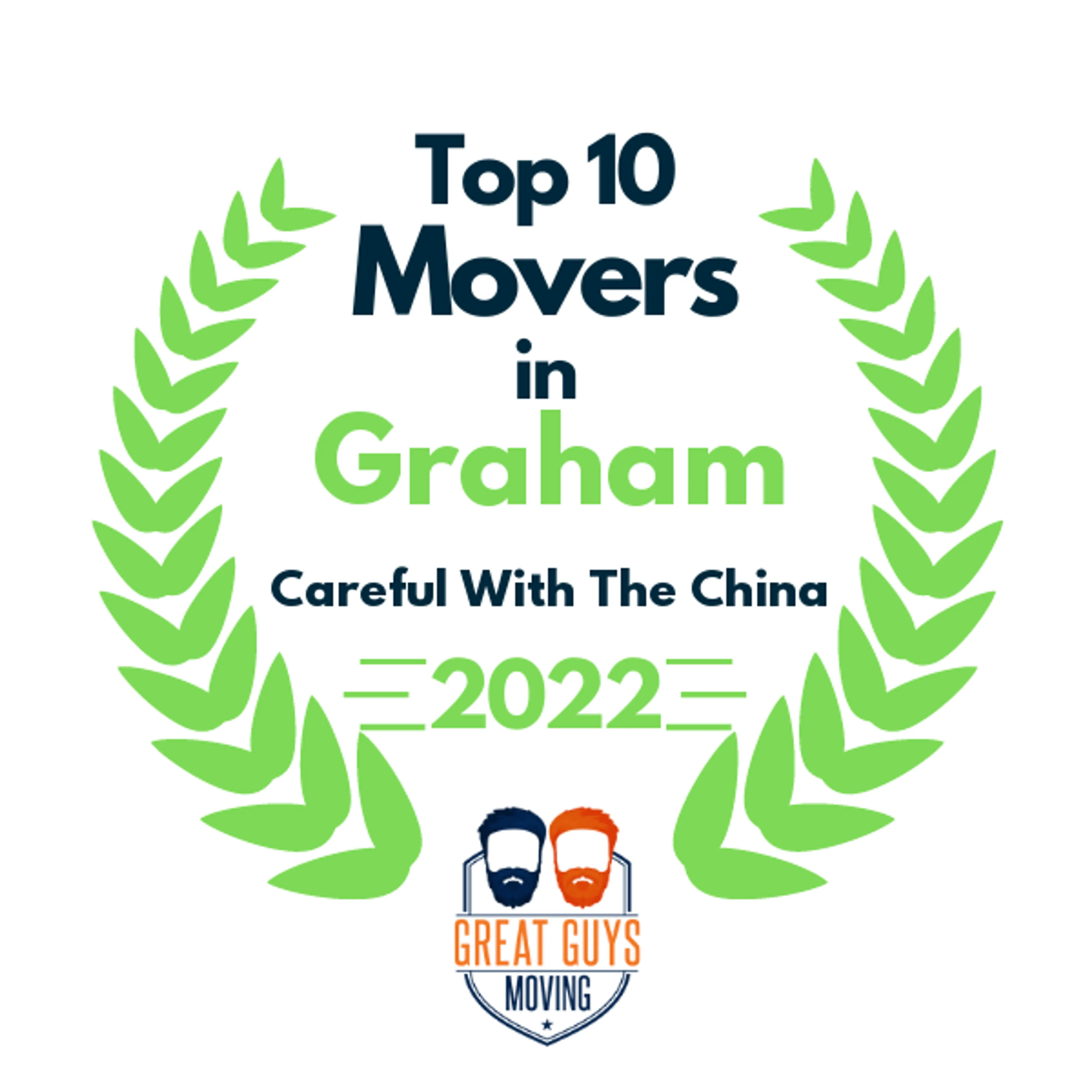 Top 10 Movers in Greensboro, NC 2022 award