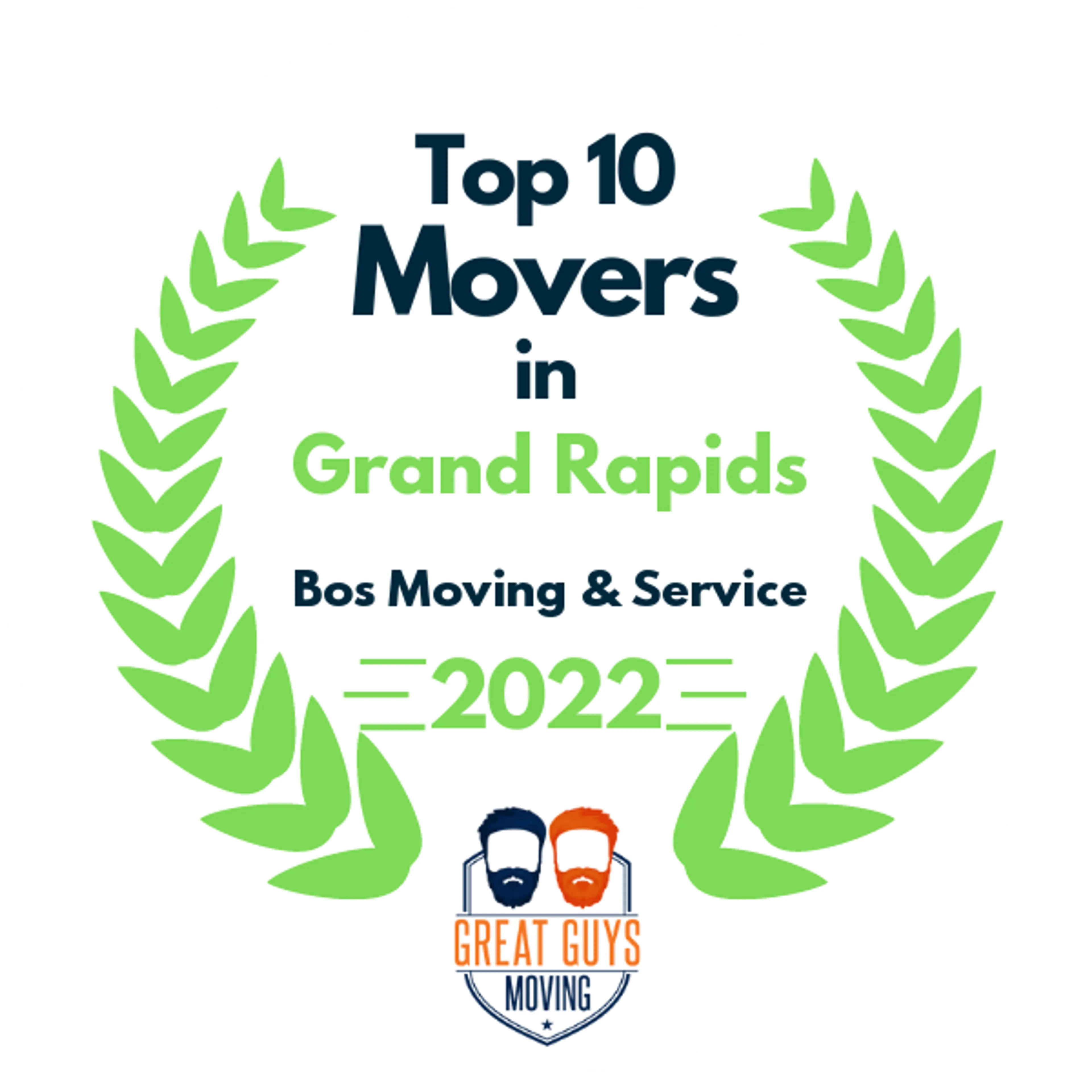 Top 10 Movers in Detroit, MI 2022 award