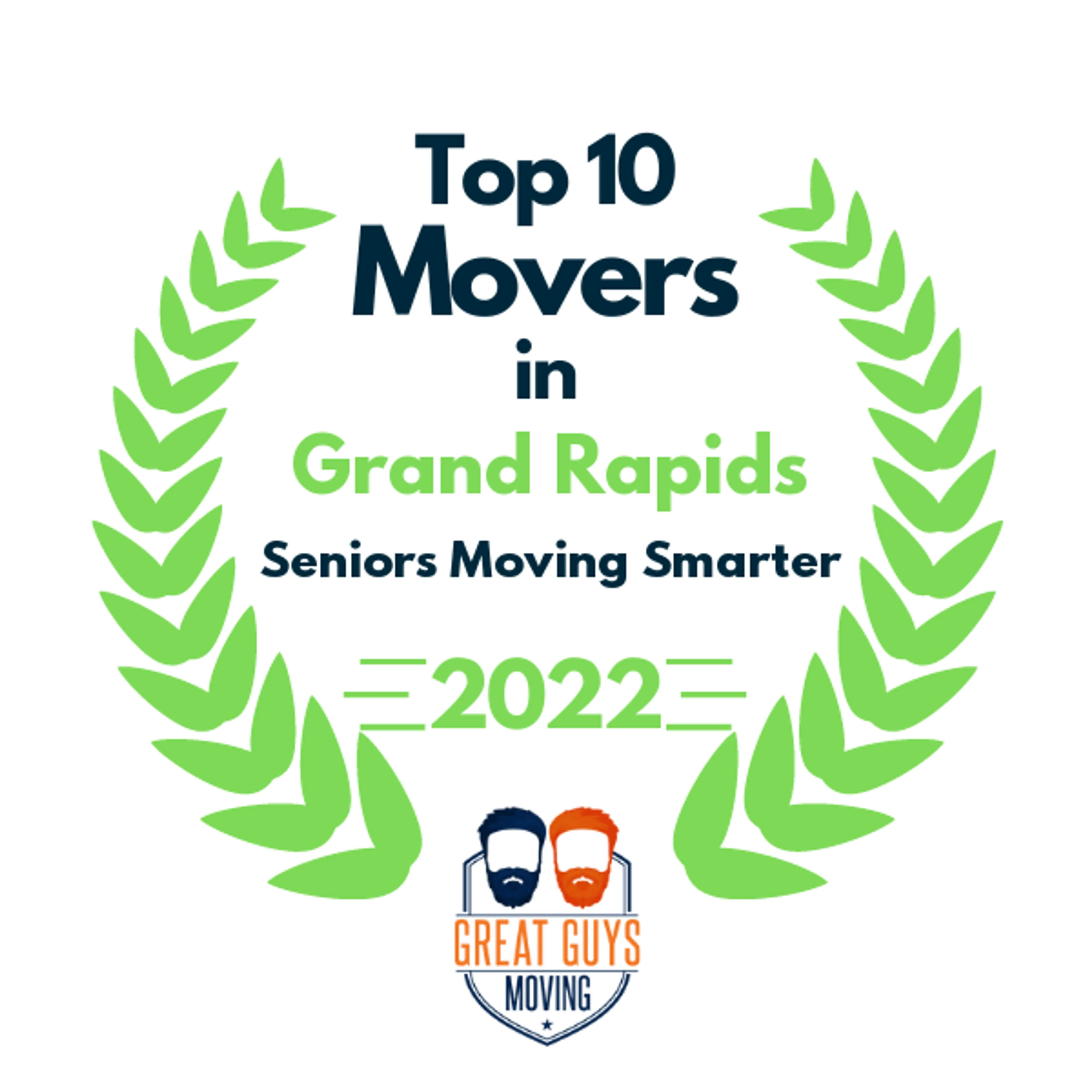 Top 10 Movers in Grand Rapids, MI 2022 award