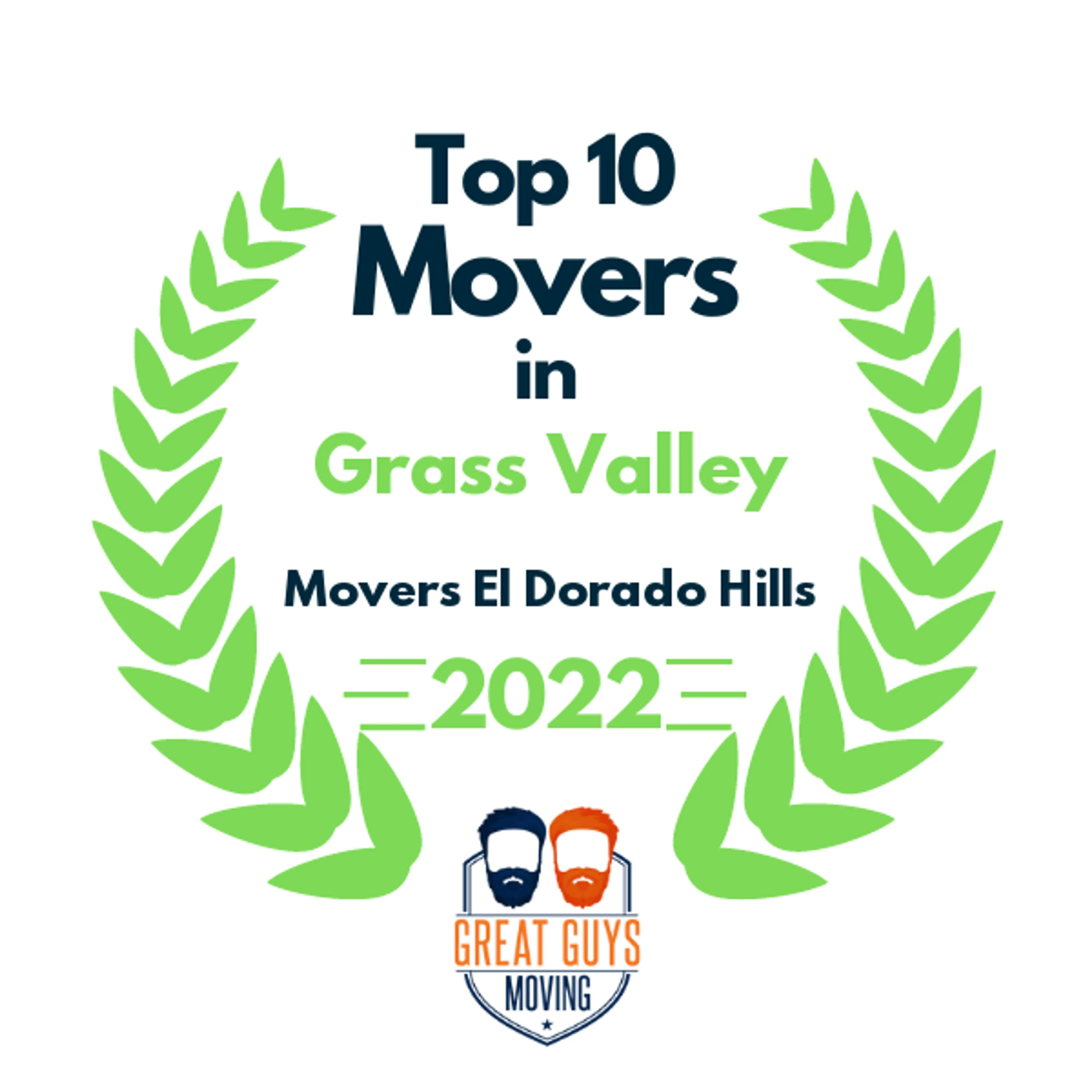 Top 10 Movers in Sacramento, CA 2022 award