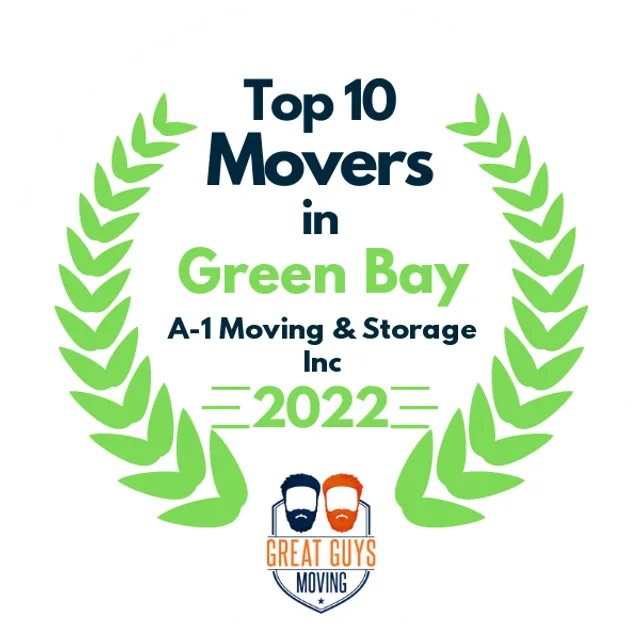 Top 10 Movers in Madison, WI 2022 award