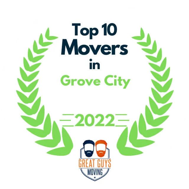 Top 10 Movers in Columbus, OH 2022 award