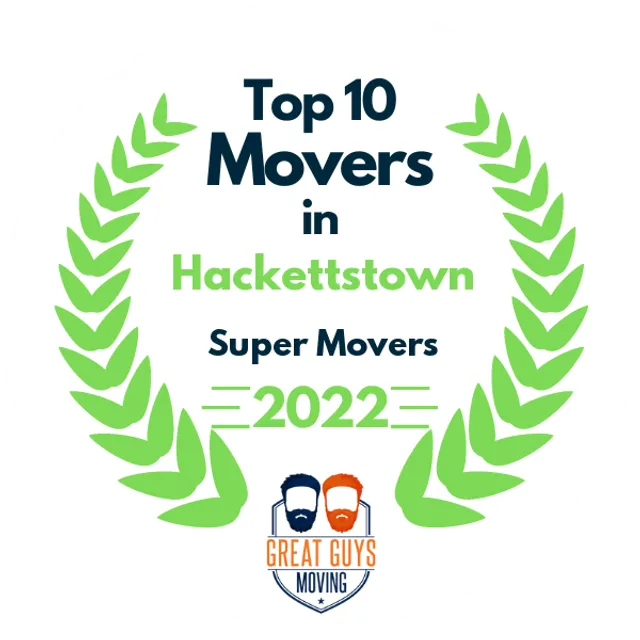 Top 10 Movers in Trenton, NJ 2022 award