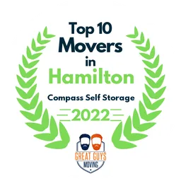 top 10 ranked movers in hamilton 2022 compass self storage image