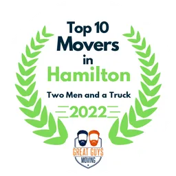 top 10 ranked movers in hamilton 2022 two men and a truck image