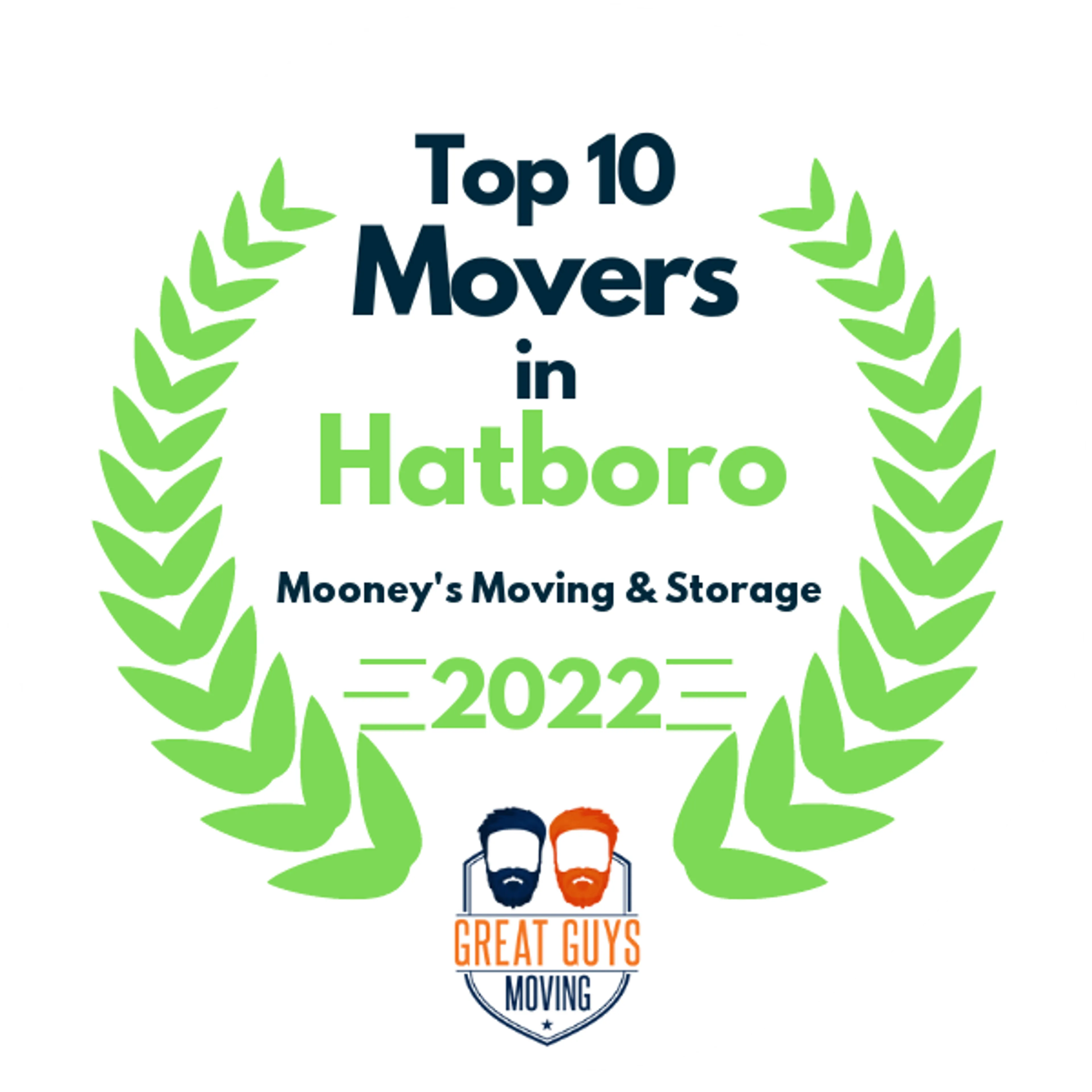 Top 10 Movers in Allentown, PA 2022 award