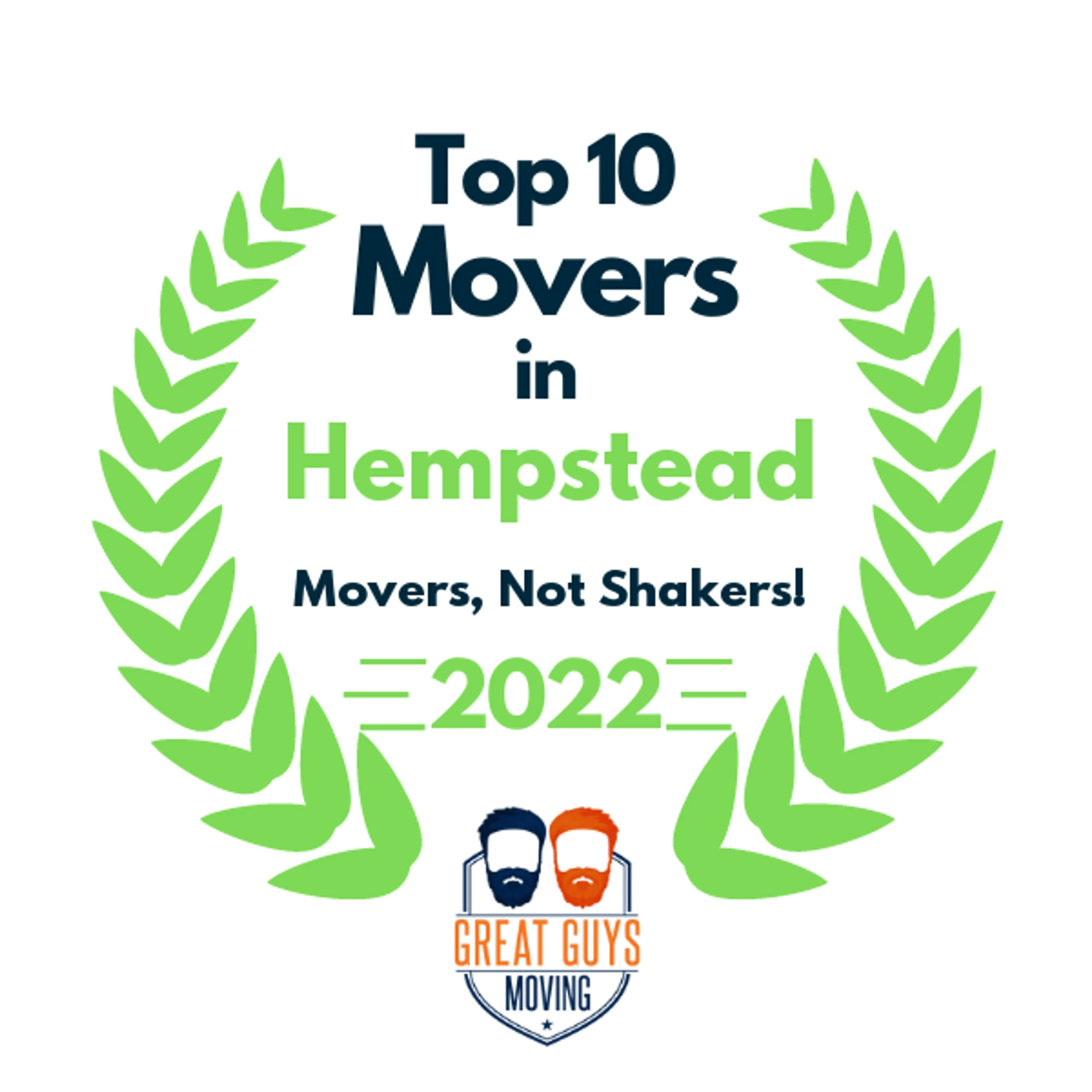 Top 10 Movers in New York City, NY 2022 award