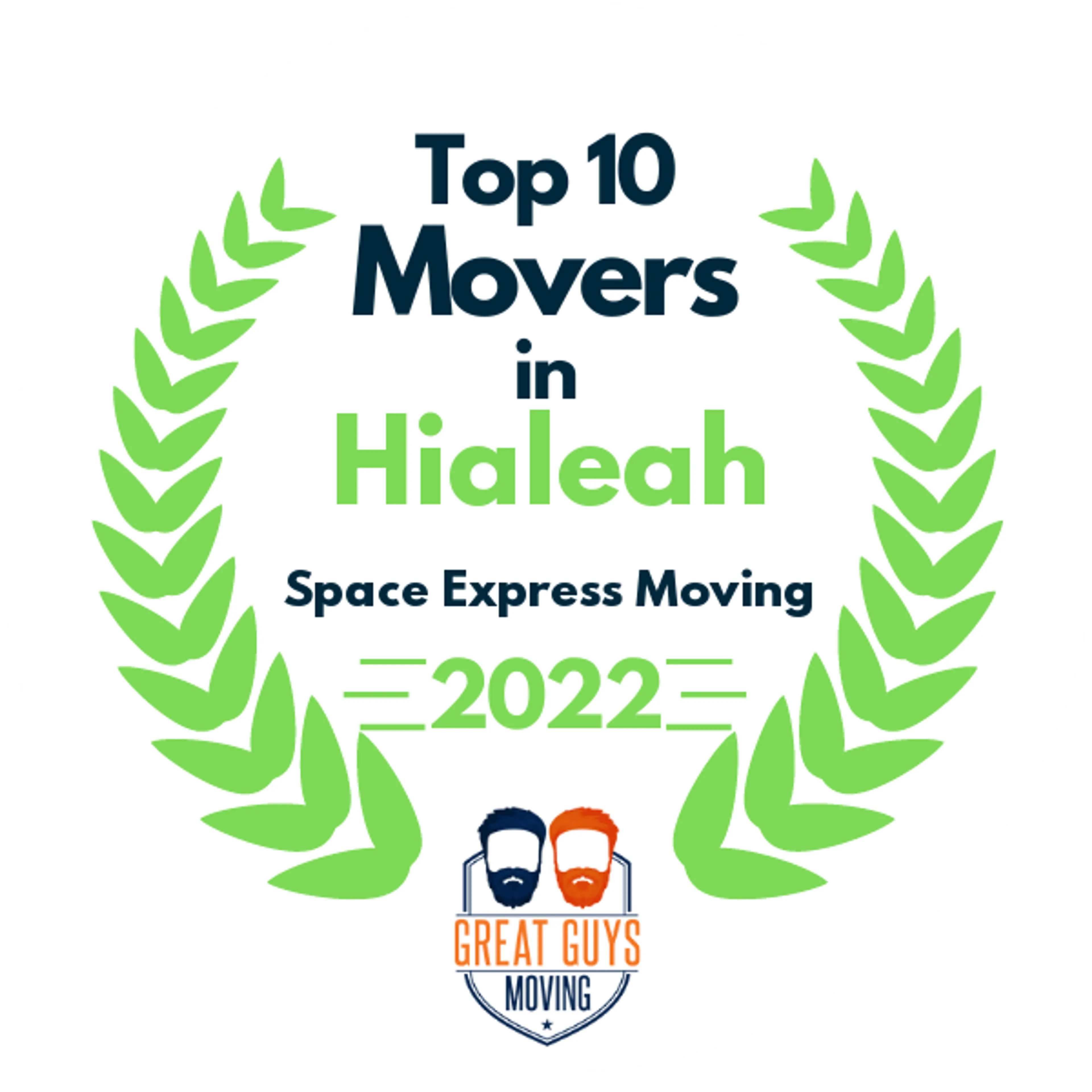 Top 10 Movers in Miami, FL 2022 award