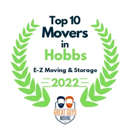 top 10 ranked movers in hobbs 2022 e z moving storage image