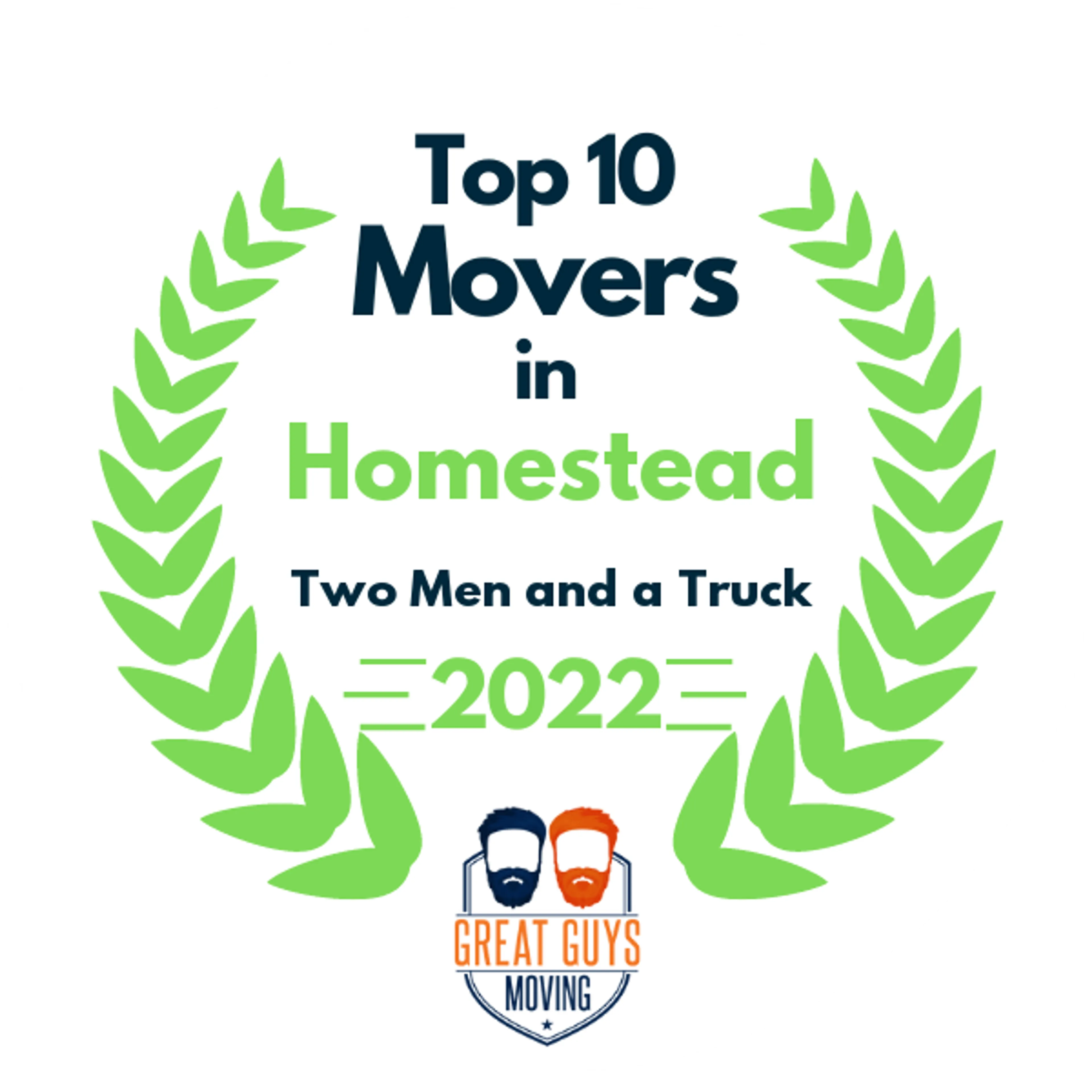 Top 10 Movers in Miami, FL 2022 award
